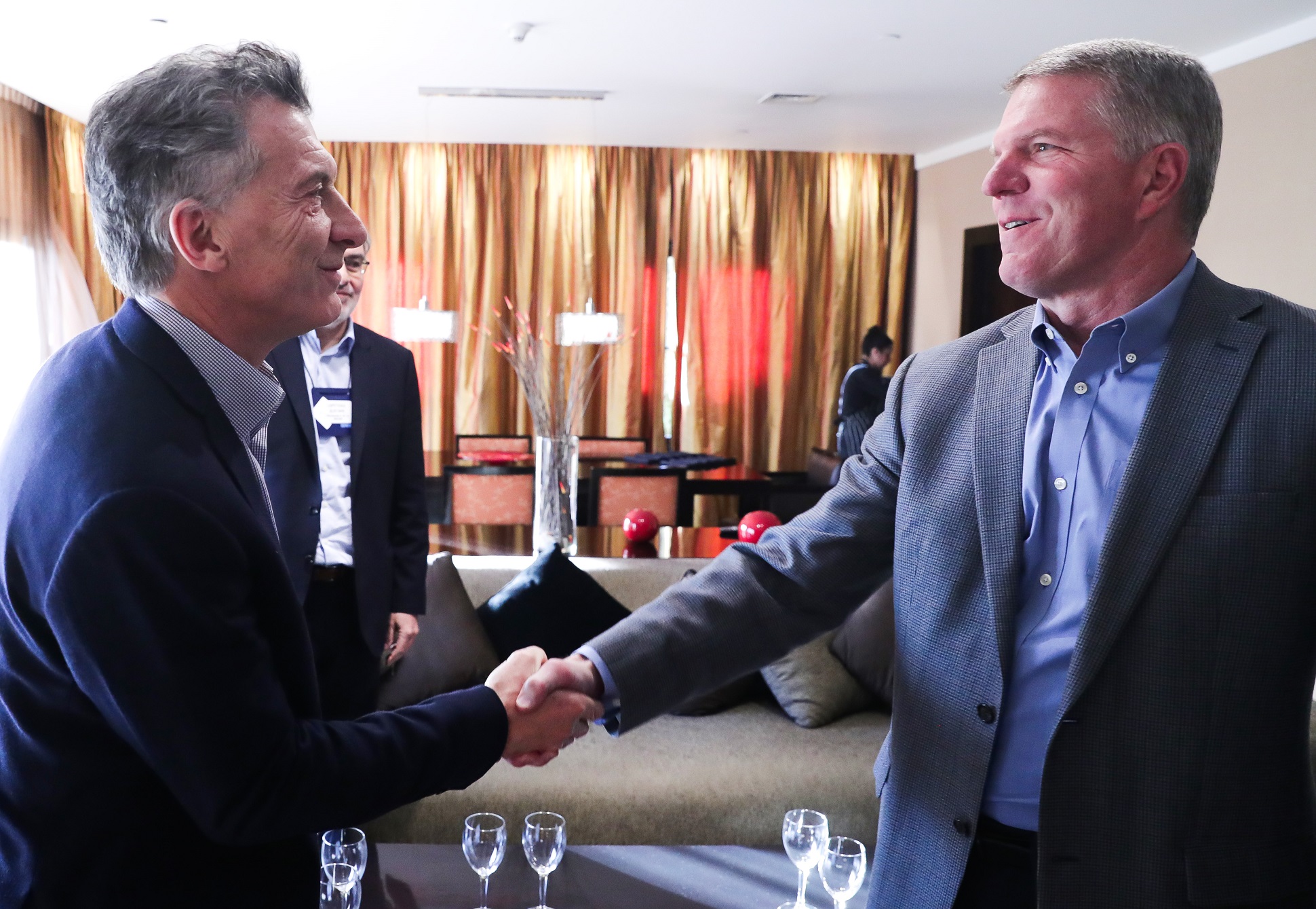 El presidente Macri se reunió con directivos de ExxonMobil