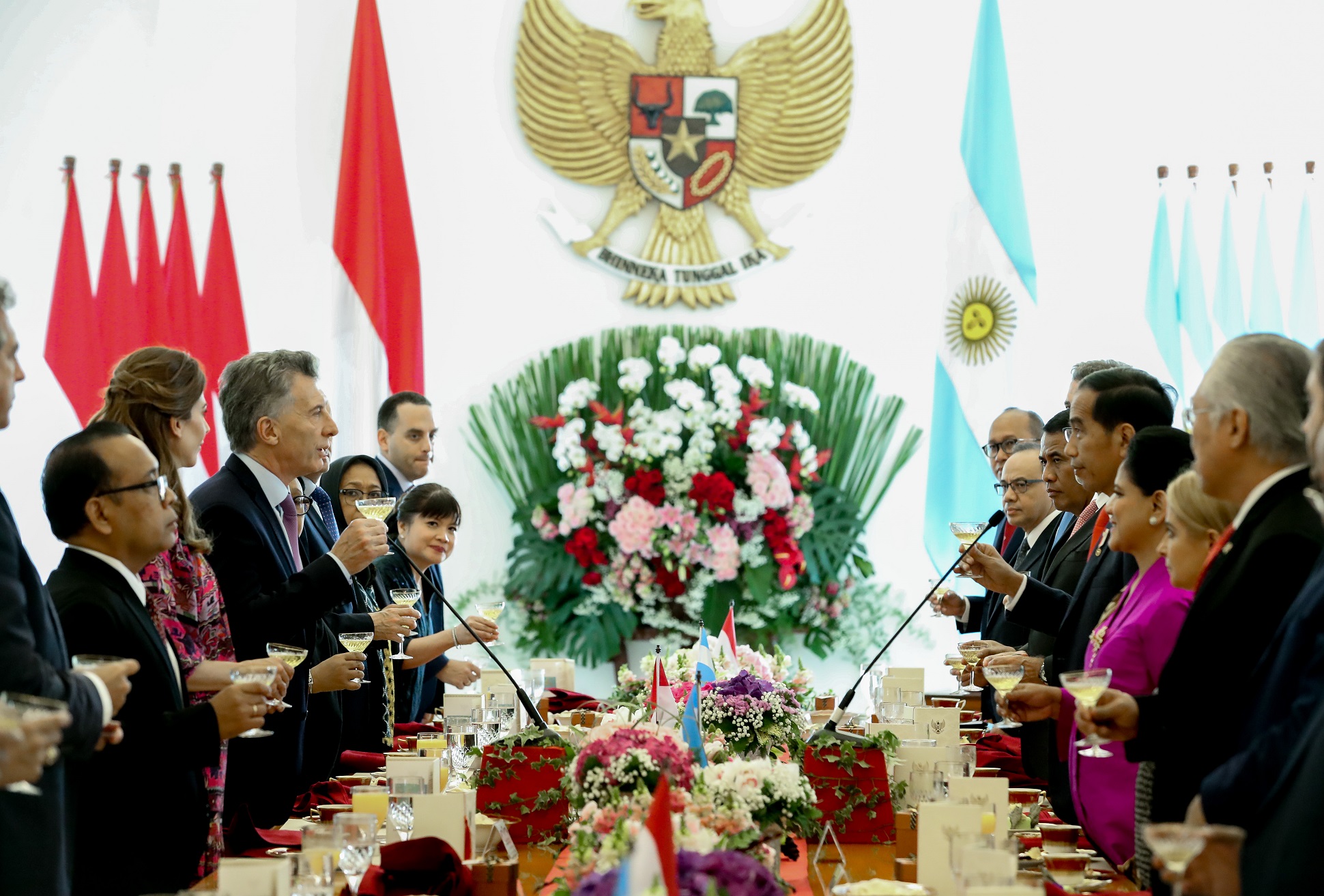 Macri: “Indonesia es un socio comercial clave para el presente y el futuro de la Argentina”