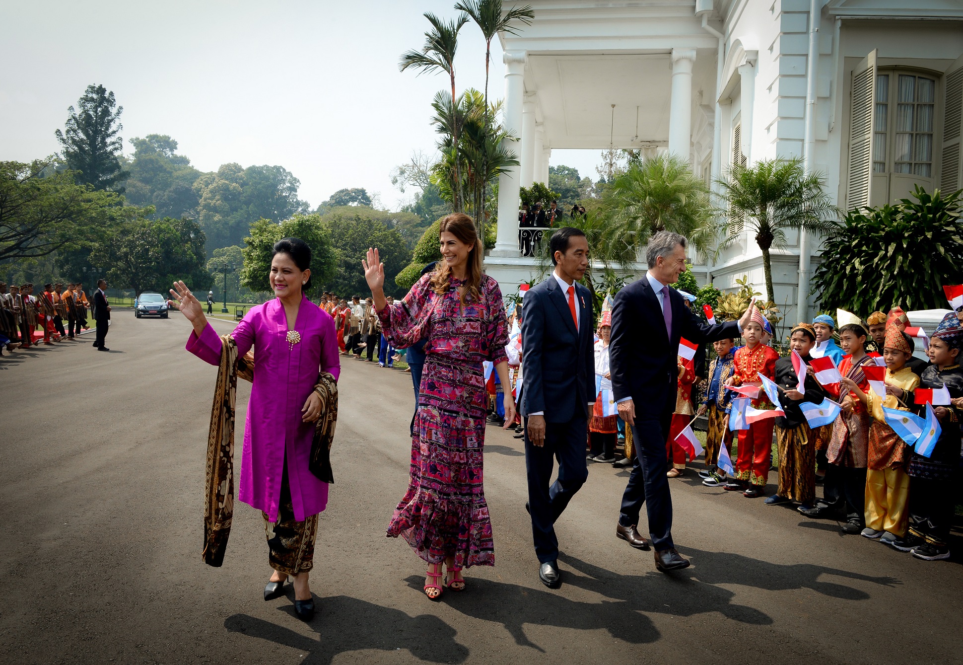 El Presidente y la Primera Dama realizaron una visita de Estado a Indonesia