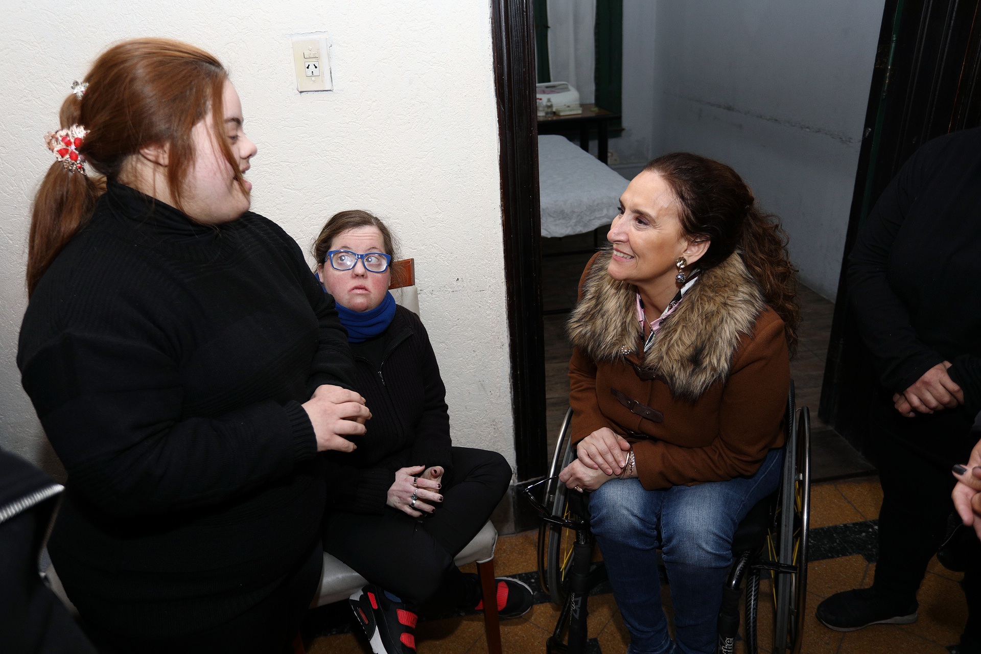 Michetti en Rosario: visitó emprendimientos inclusivos