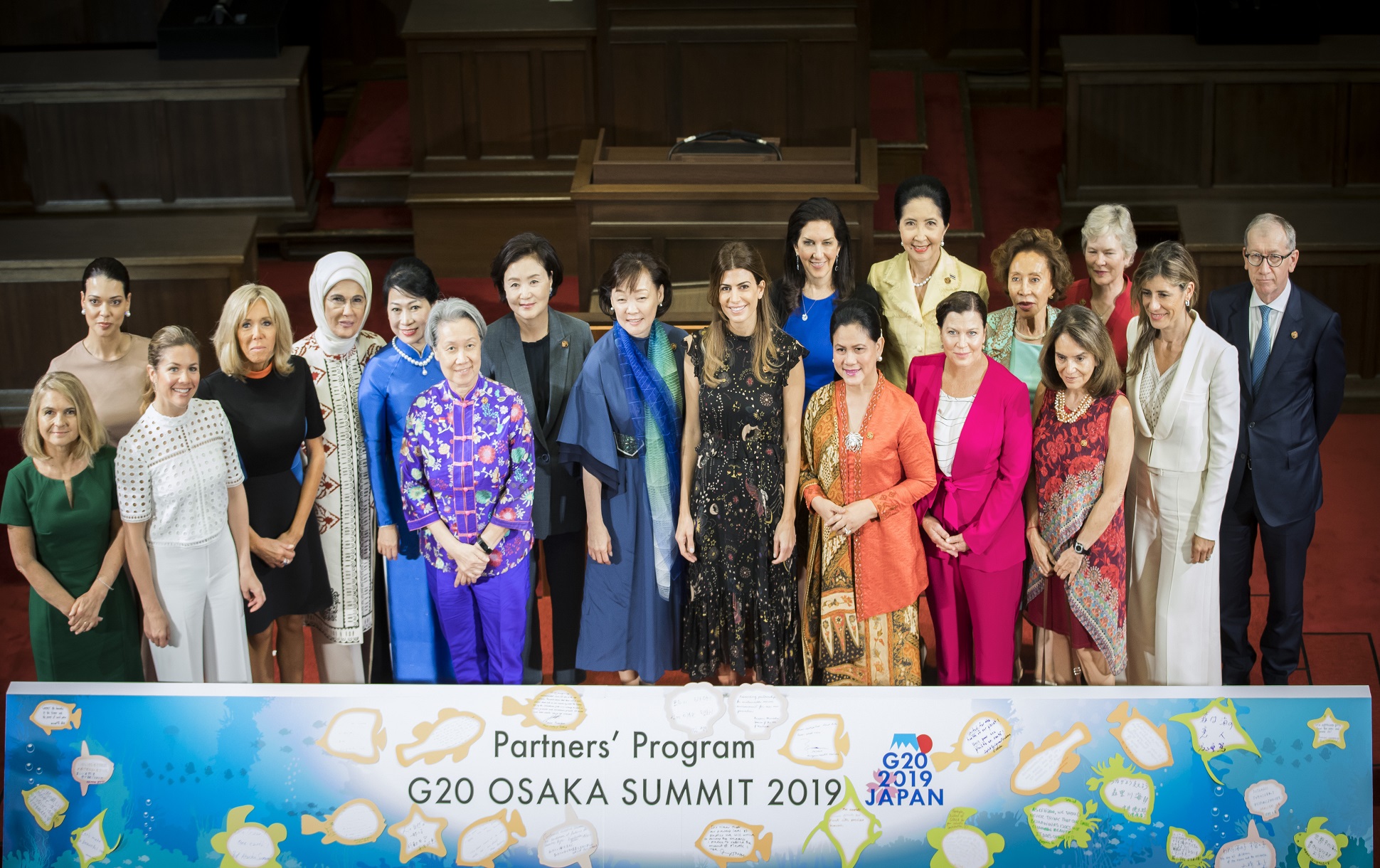Juliana Awada culminó su participación en el Programa de Acompañantes del G20
