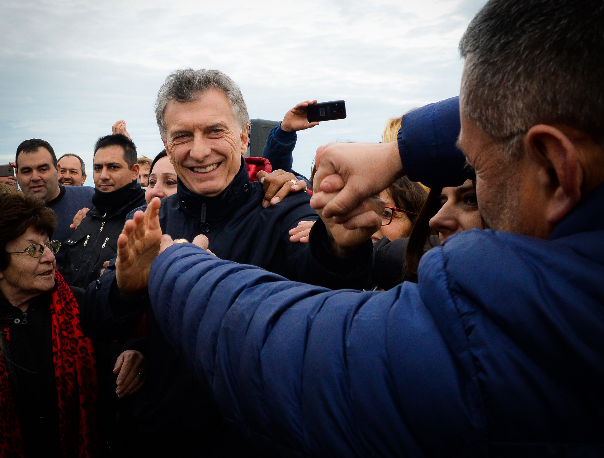 El presidente Macri recorrió una estratégica obra vial en Córdoba  