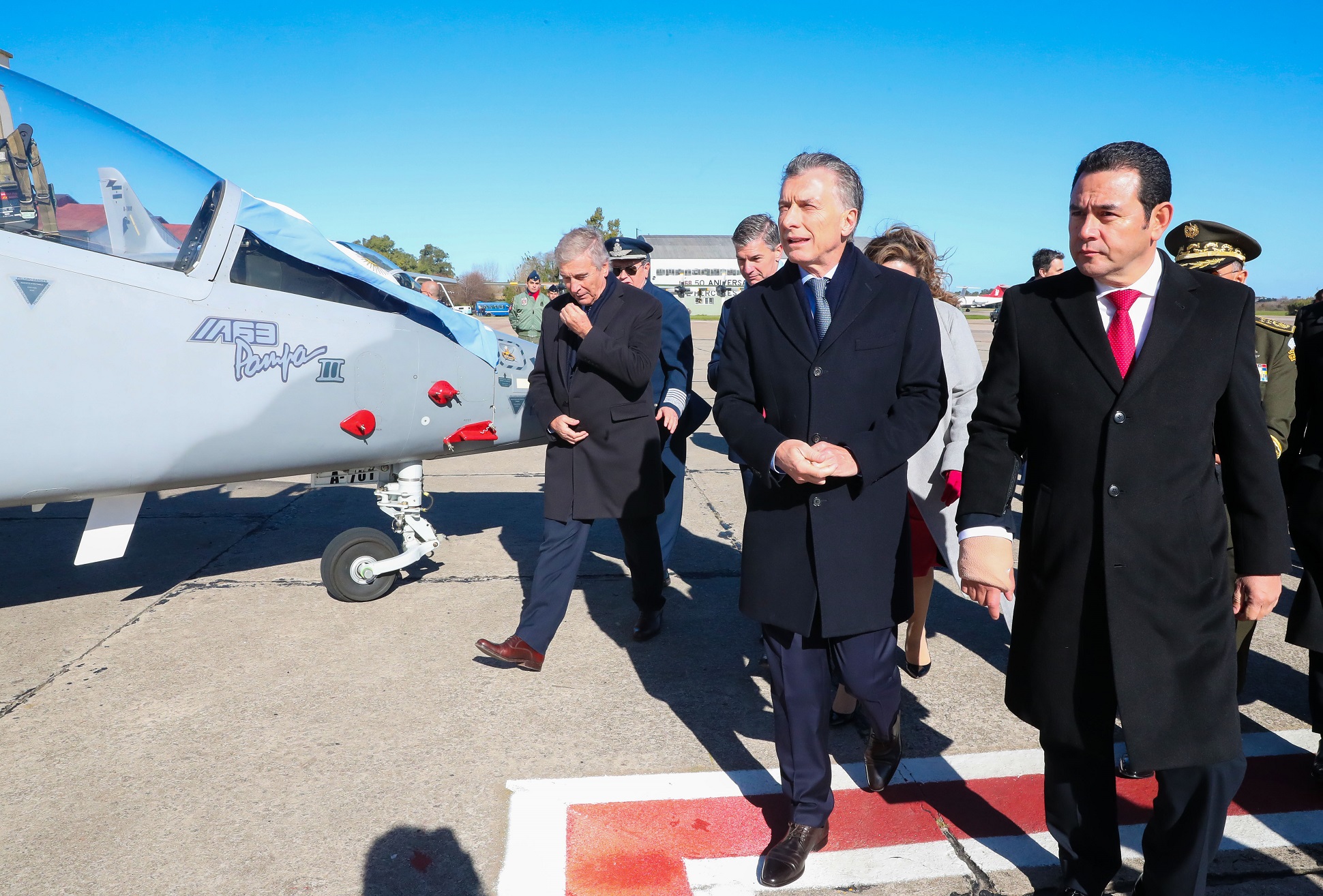 La Argentina le vendió a Guatemala dos aviones Pampa