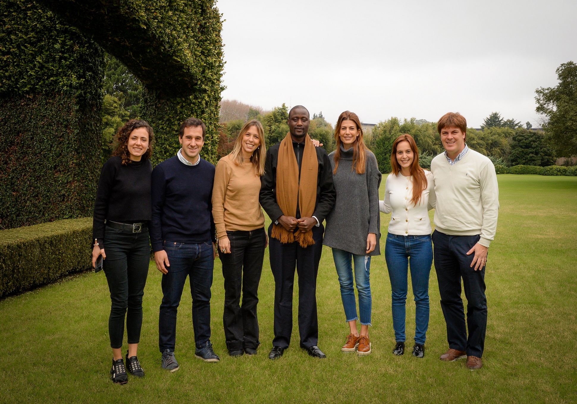 Juliana Awada recibió al maestro Peter Tabichi