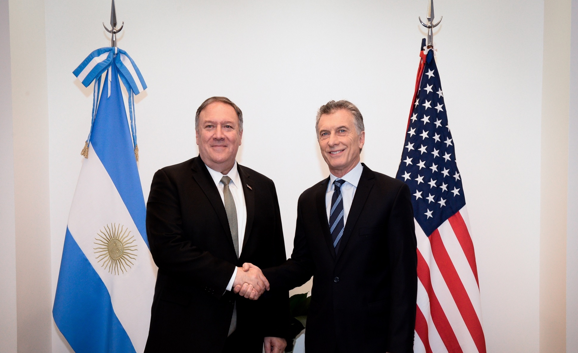 Photo - Macri receives US Secretary of State, Mike Pompeo