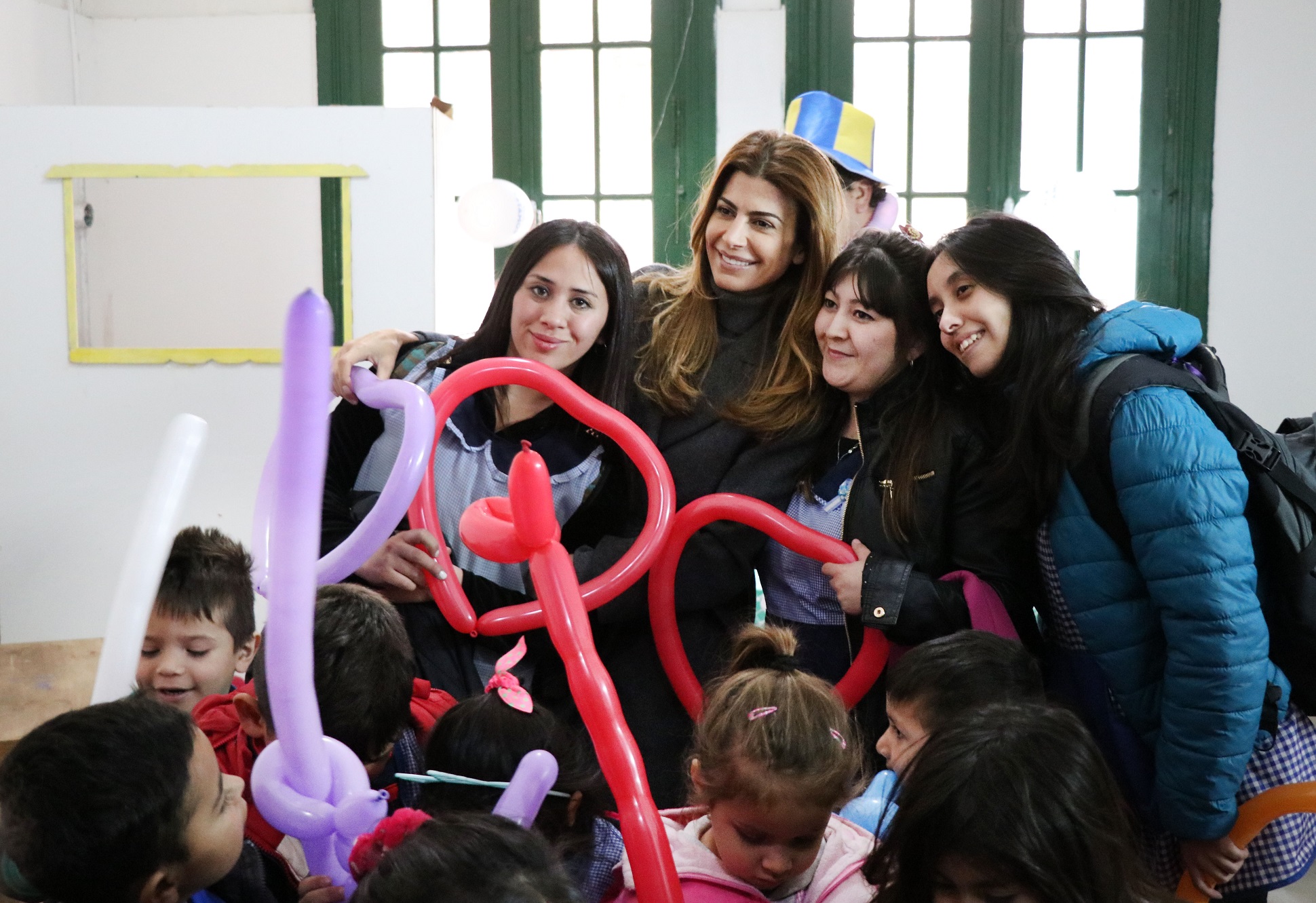 Juliana Awada festejó el Día del Niño junto a chicos de diferentes Espacios de Primera Infancia en Mercedes