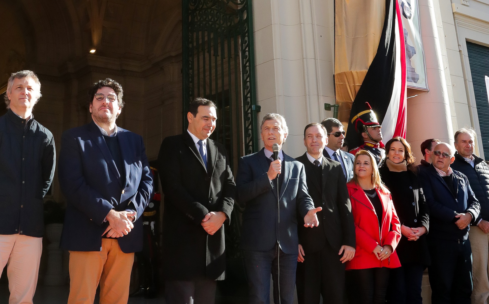Macri participó del acto por el 150 aniversario del Colegio General San Martín de Corrientes