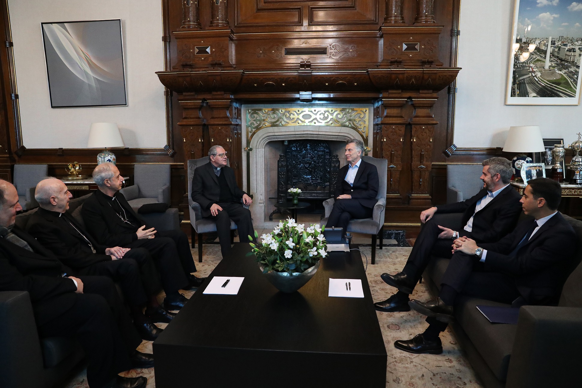 El presidente Macri se reunió con las máximas autoridades de la Iglesia Católica