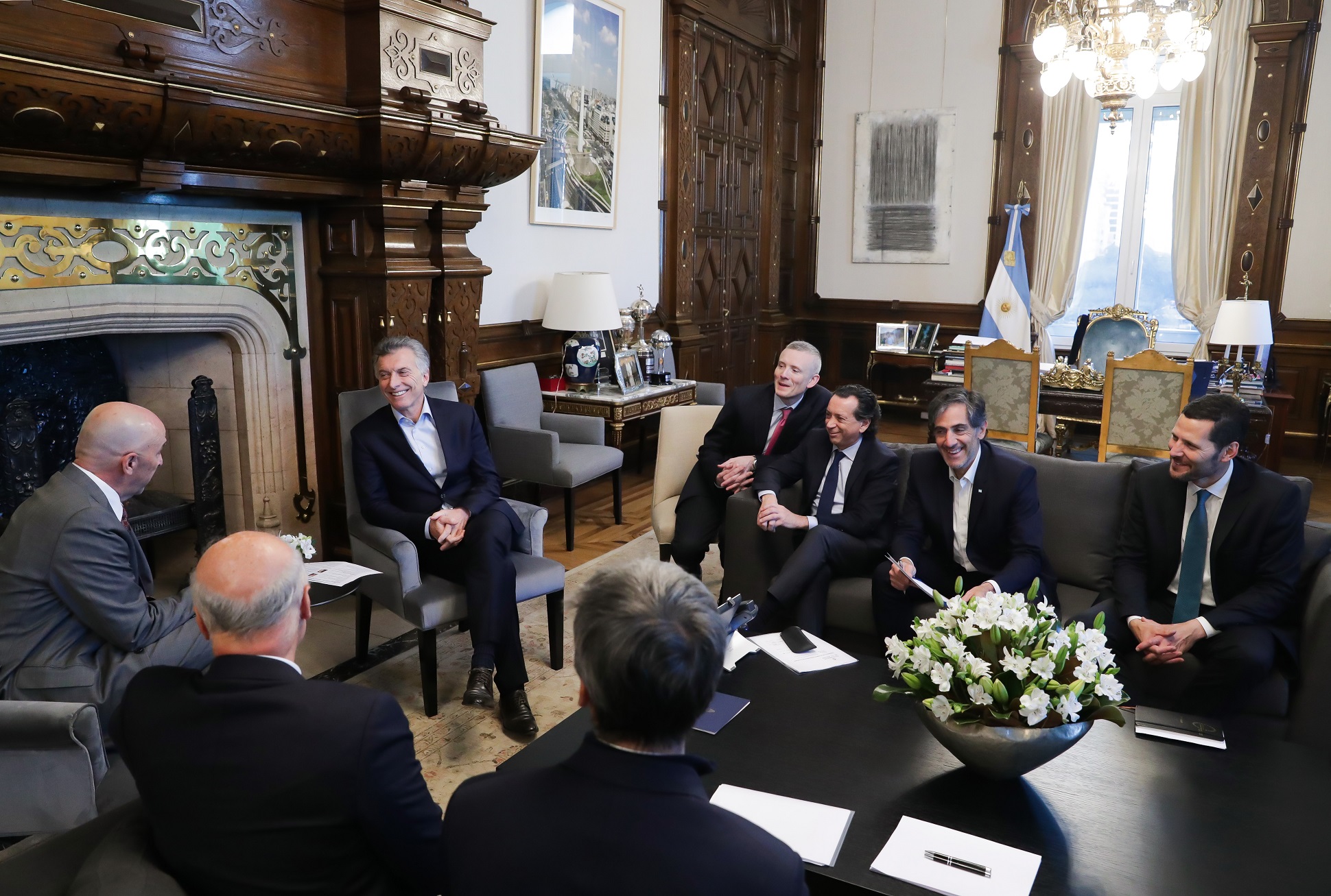 Macri recibió a ejecutivo de importante multinacional estadounidense de la industria alimentaria