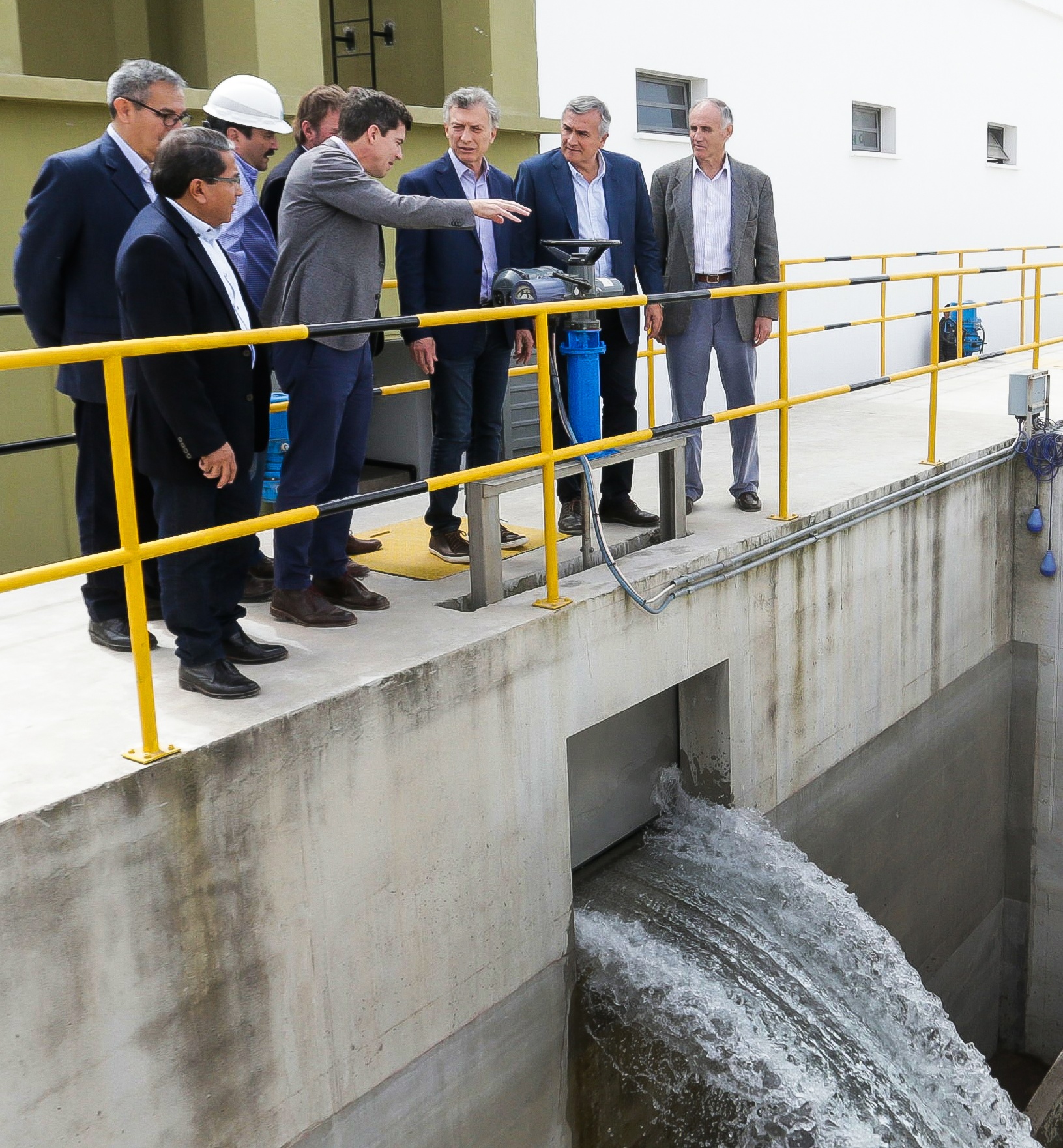 Macri inauguró la ampliación de la planta potabilizadora que abastece de agua a la capital de Jujuy