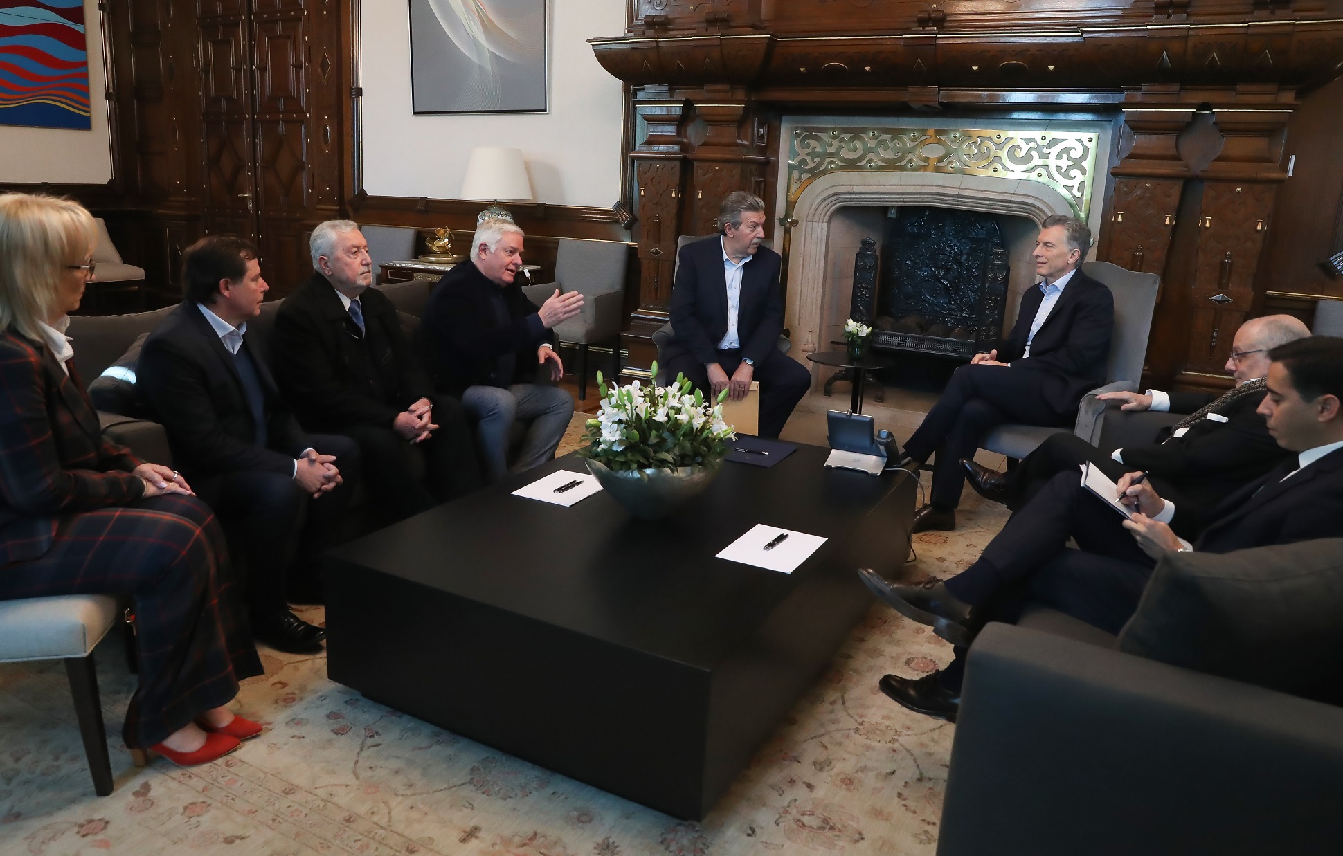 El presidente Macri recibió a líderes evangélicos