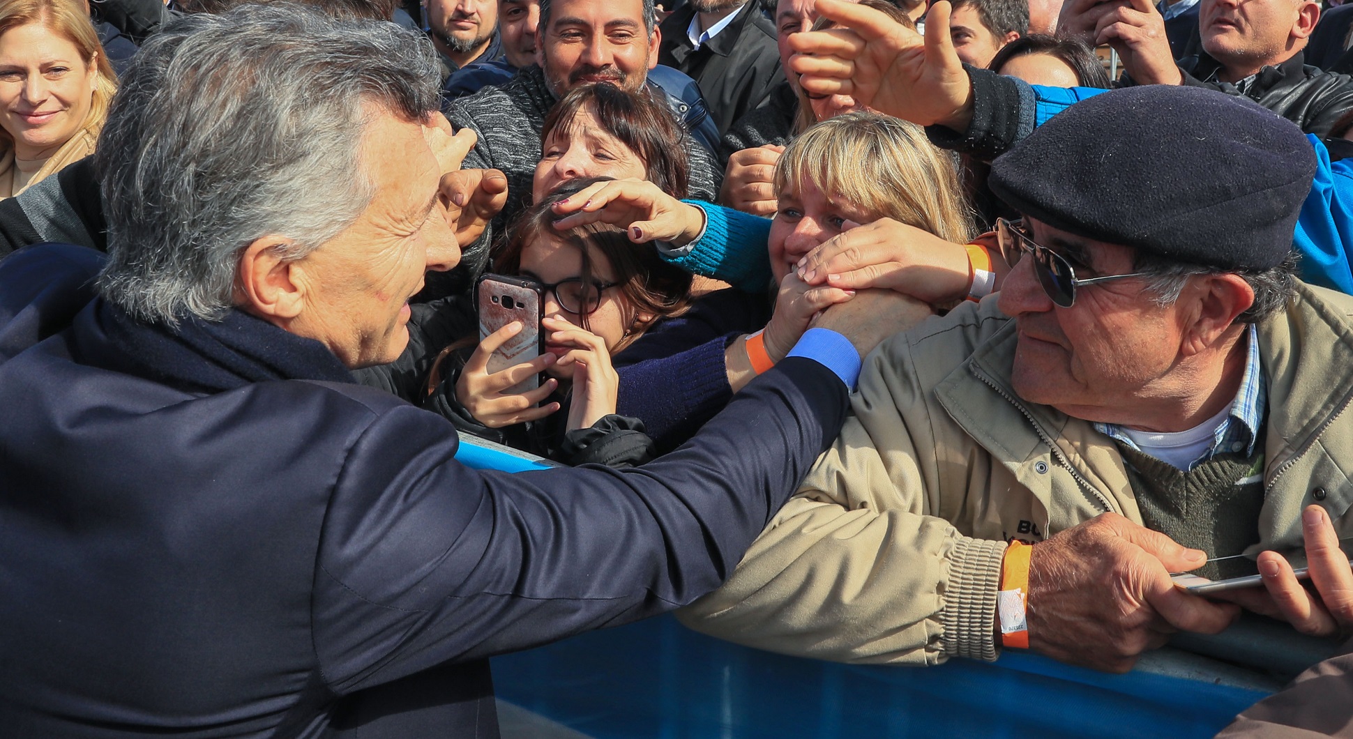 El presidente Macri visitó las obras finalizadas del Belgrano Cargas