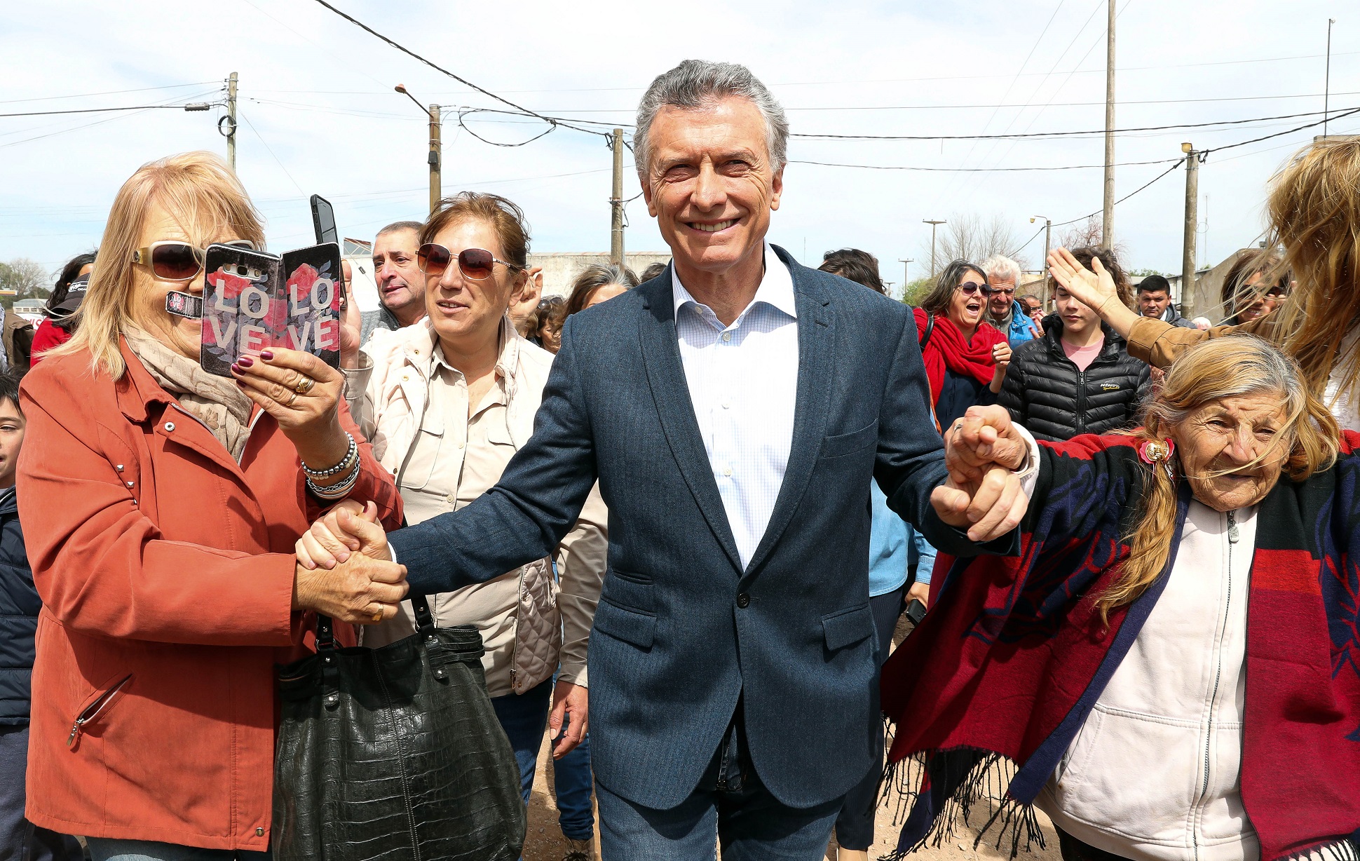 Macri encabezó el acto de inauguración de obras de urbanización en Saladillo