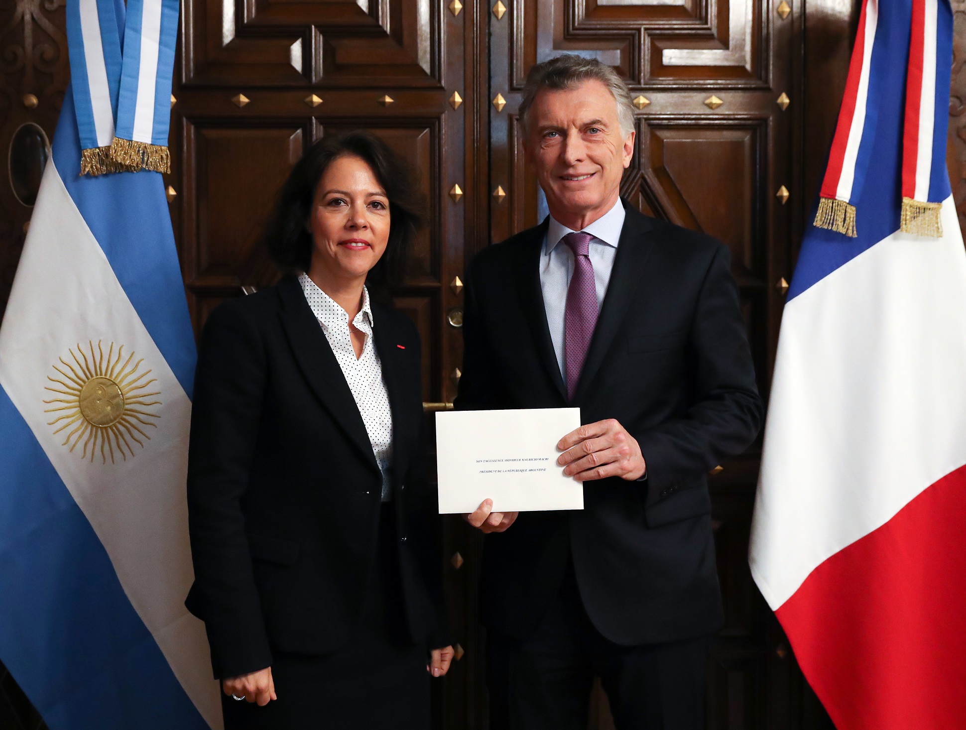 Macri recibió las cartas credenciales de cinco nuevos embajadores