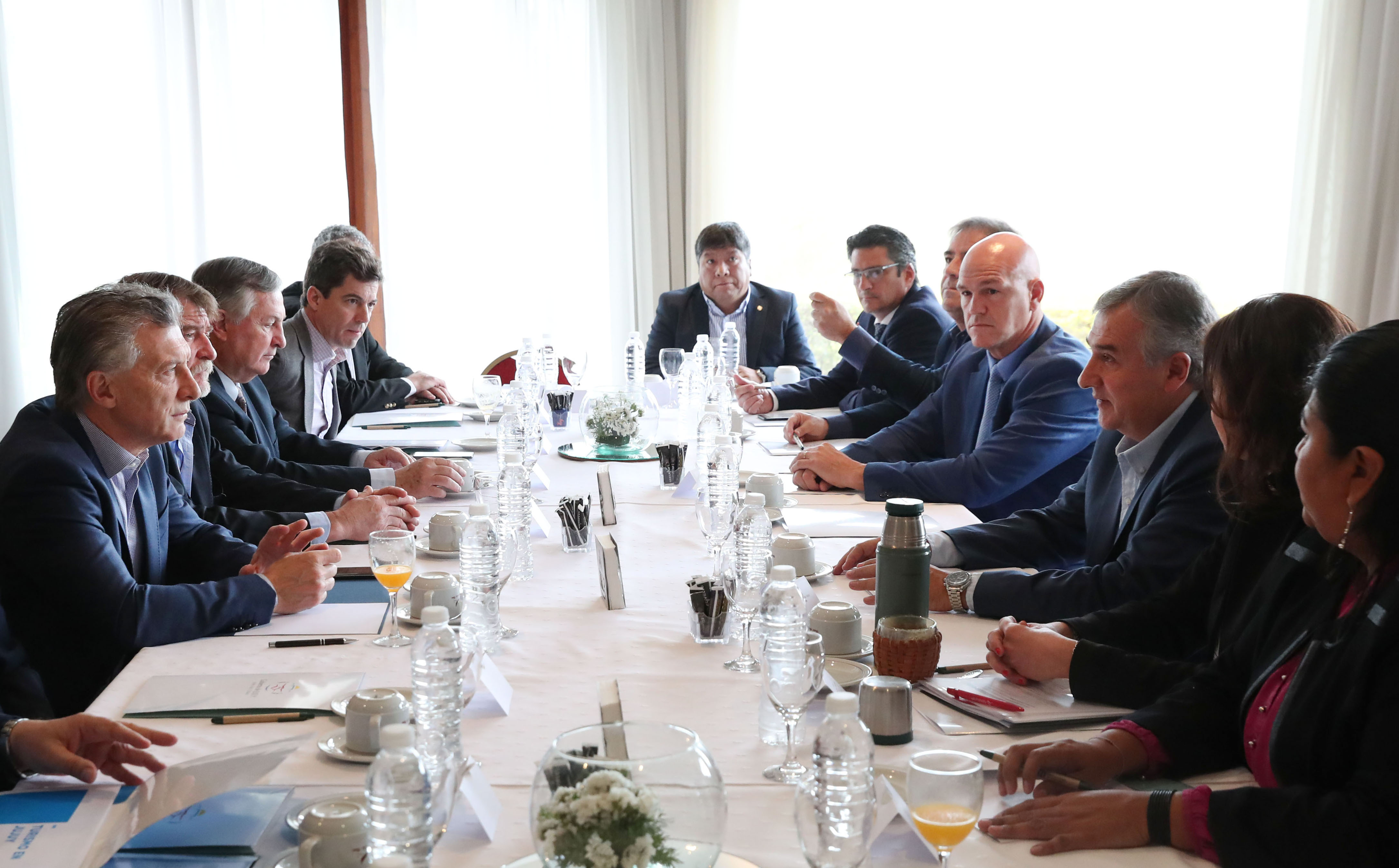 Macri encabezó con el gobernador Morales una reunión de trabajo conjunta
