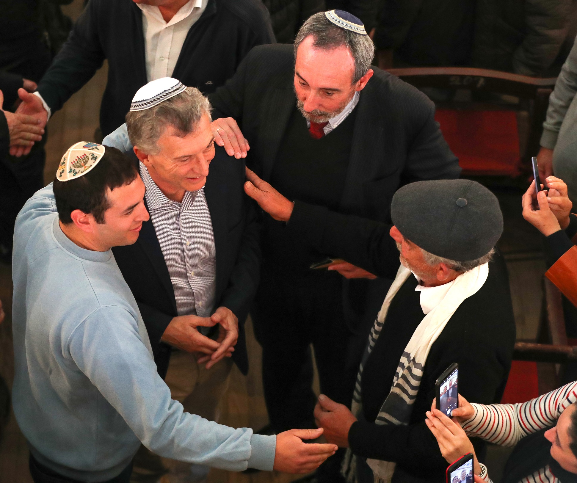 El presidente Macri mantuvo un encuentro con miembros de la comunidad judía en Entre Ríos   