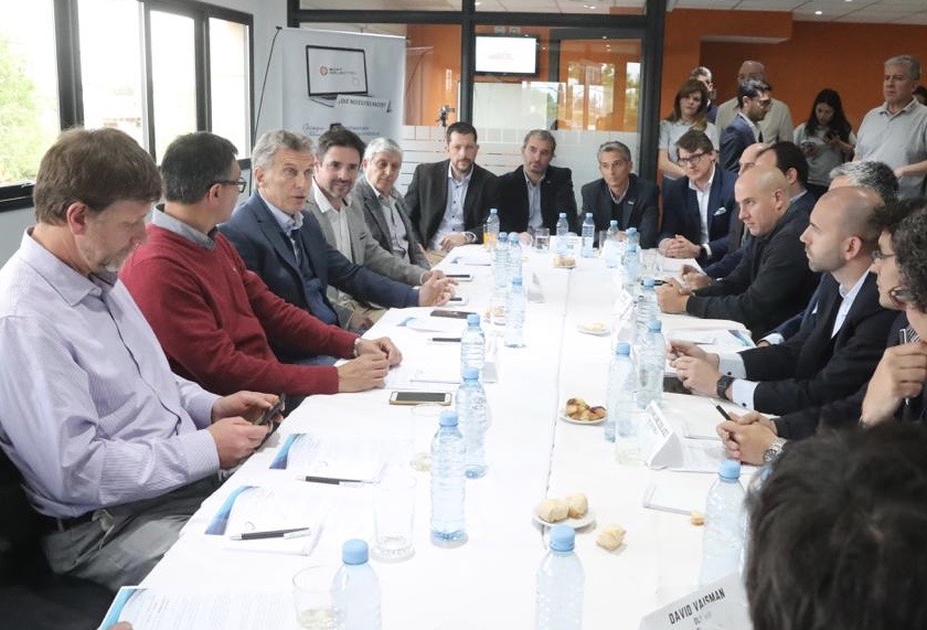 Macri se reunió con representantes de empresas tecnológicas cordobesas