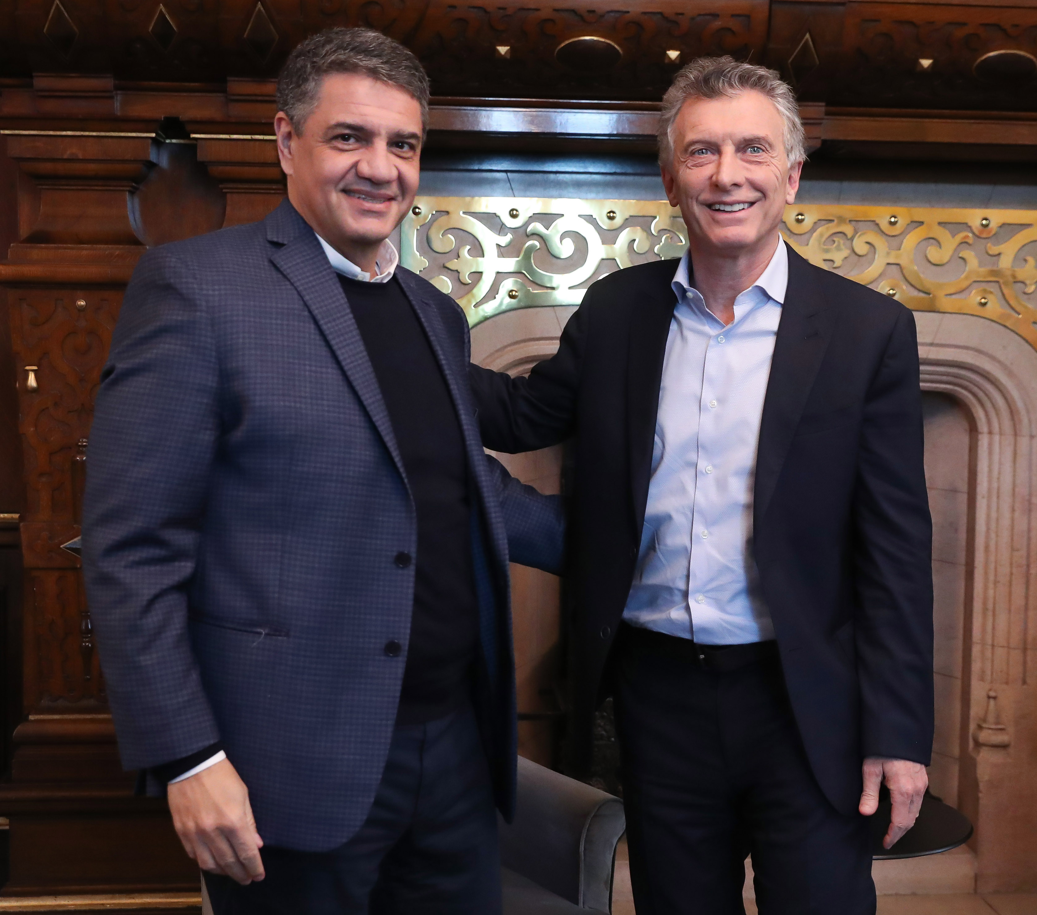 Macri recibió al intendente de Vicente López