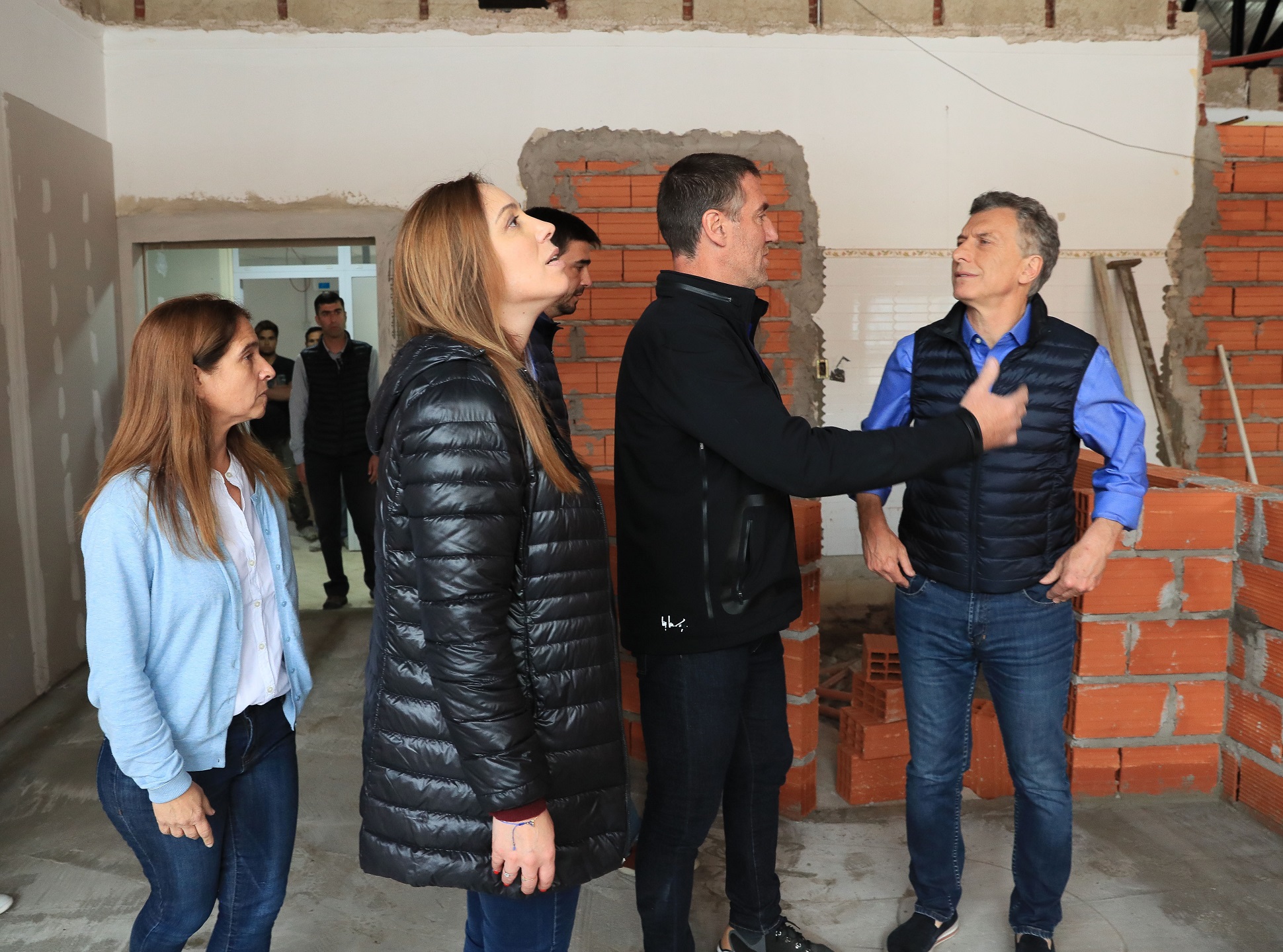 Macri visitó el Hospital Luciano Fortabat de Olavarría