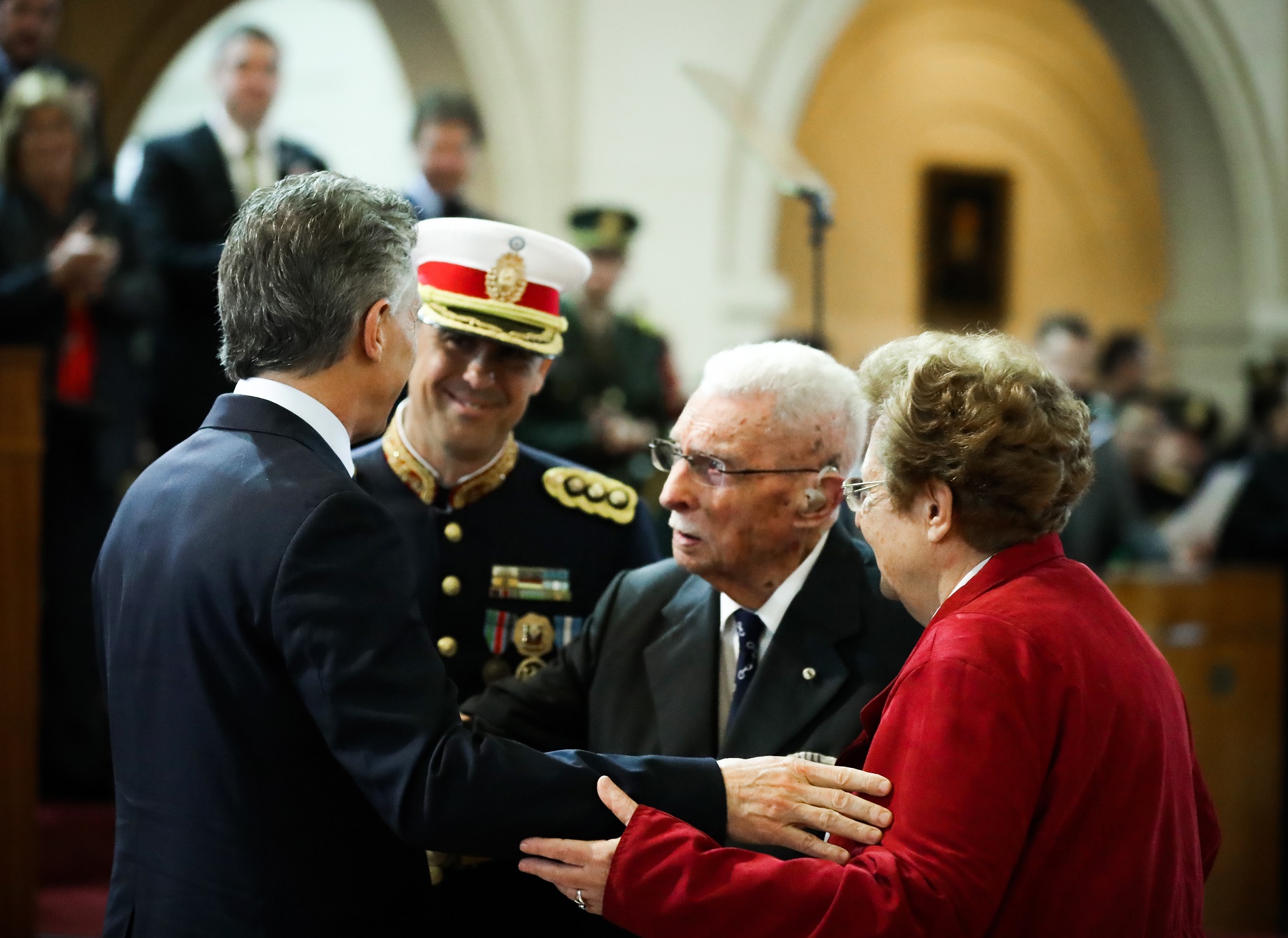 El presidente Macri encabezó el acto conmemorativo por el 150° aniversario del Colegio Militar