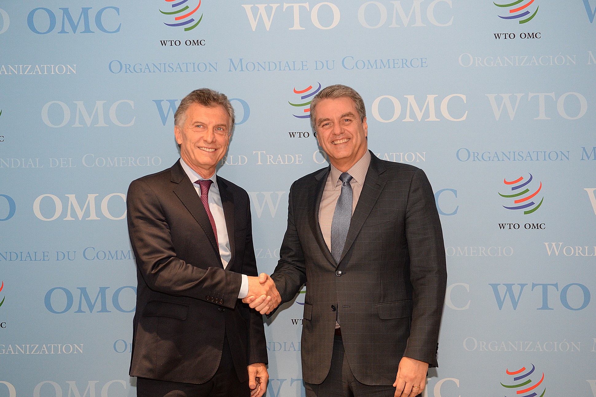 Macri meets Red Cross and WTO leaders in Switzerland