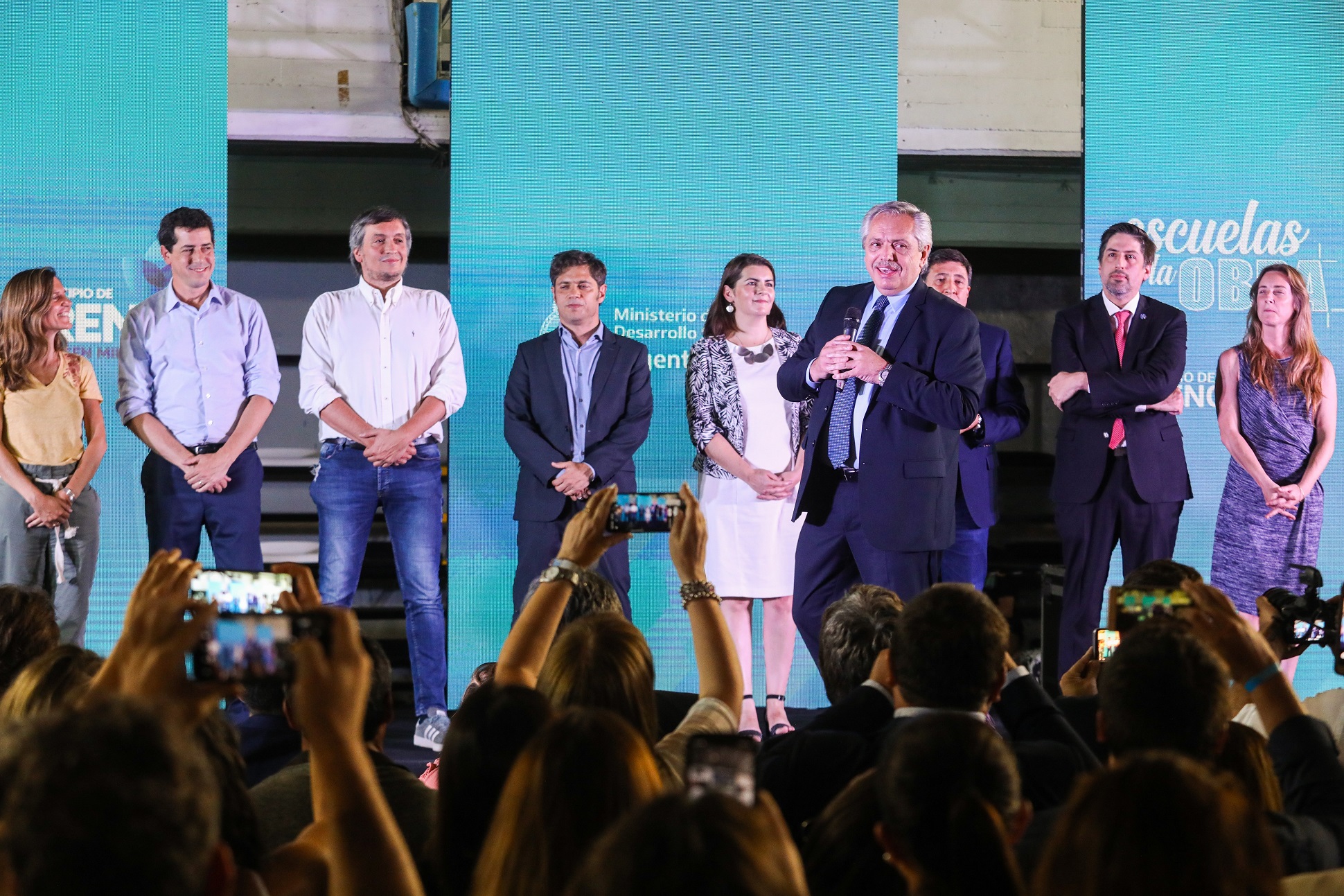 El Presidente participó del lanzamiento del programa nacional Argentina Unida por Educación y Trabajo