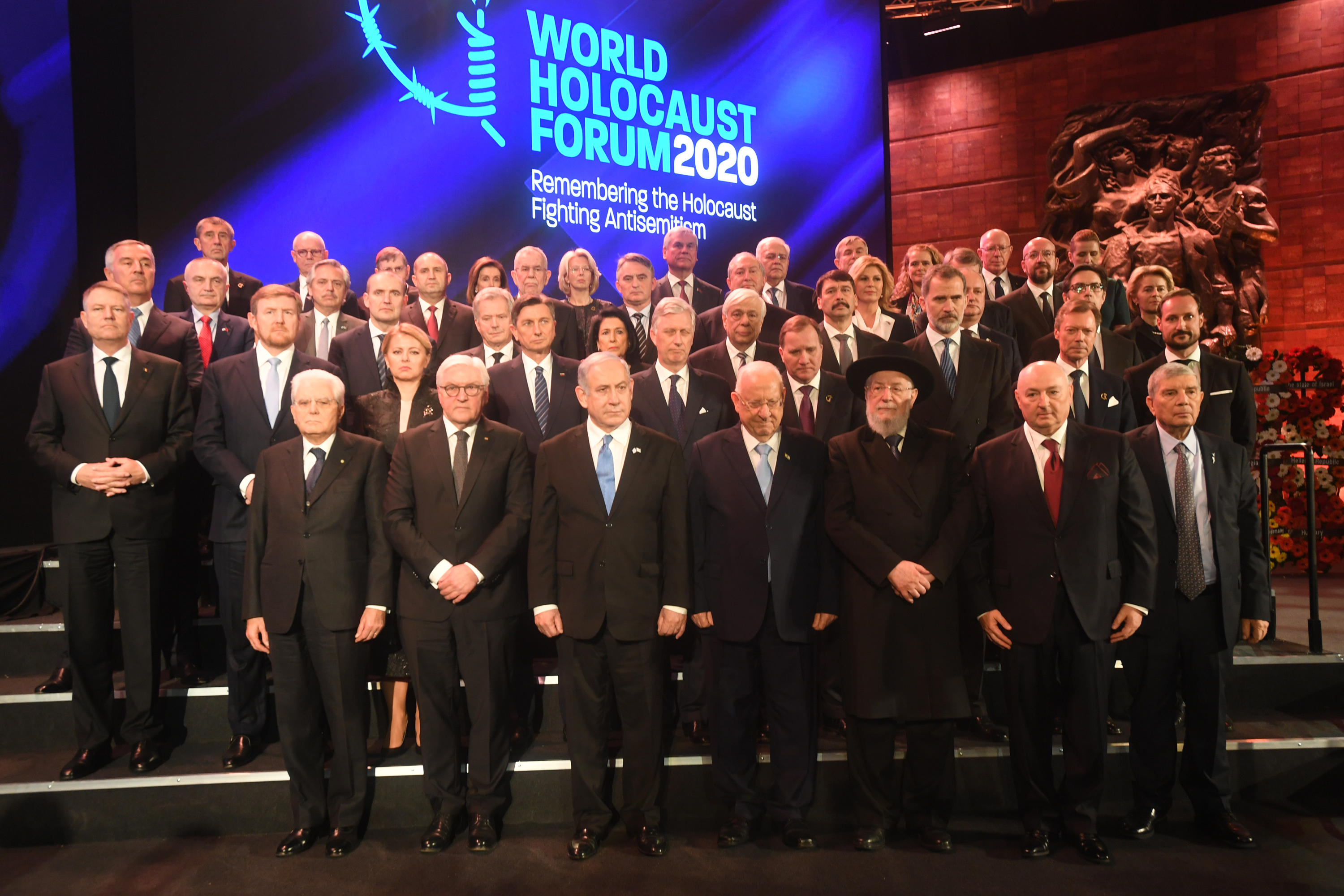 El Presidente participó del V Foro Mundial del Holocausto 