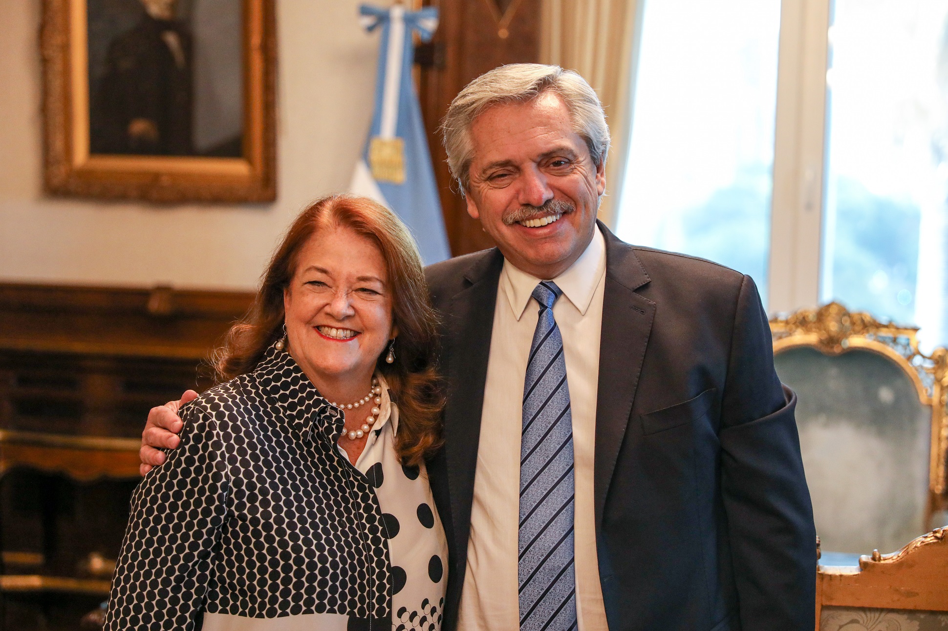 El Presidente se reunió con Alicia Castro, futura embajadora en Rusia