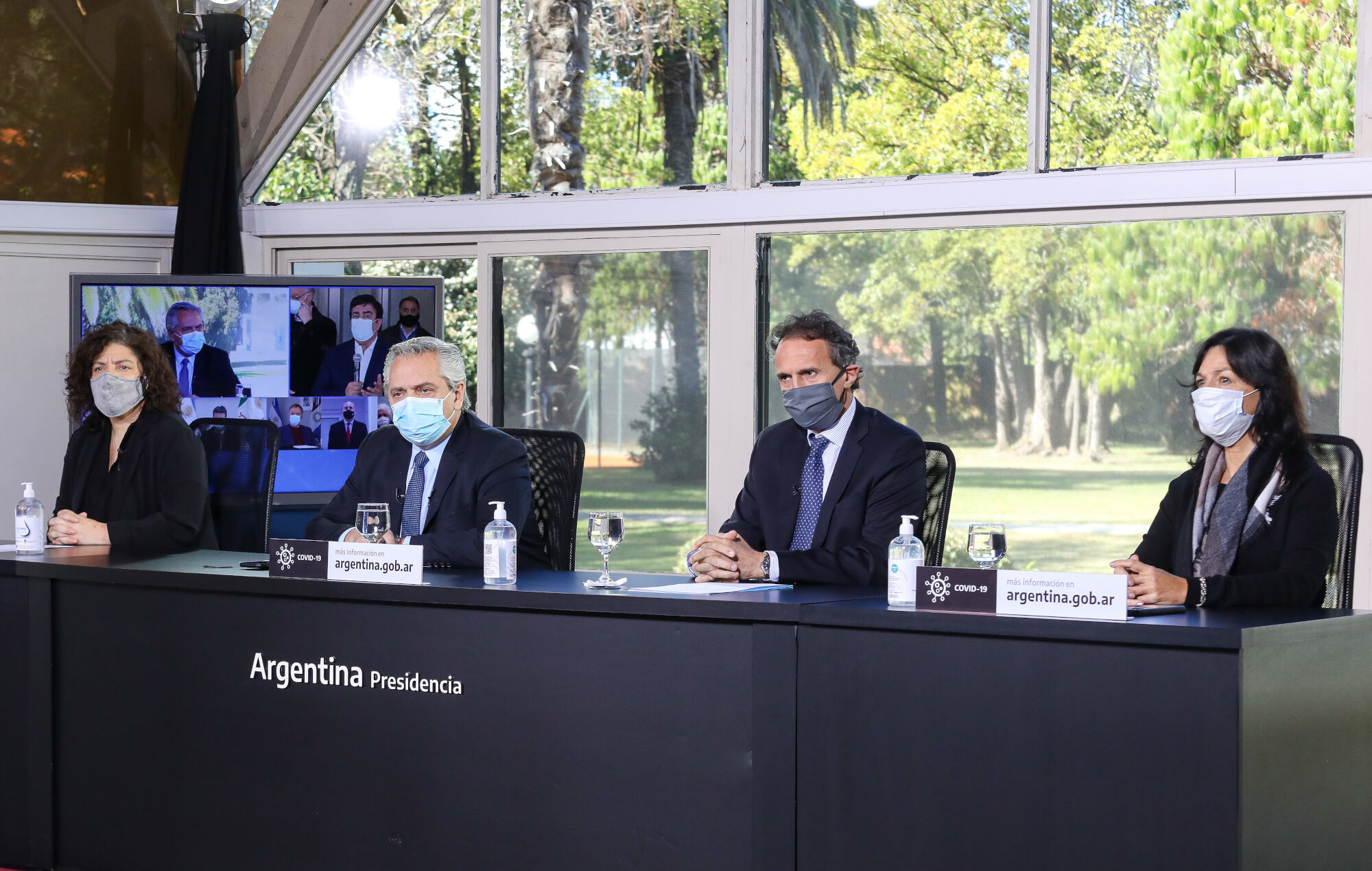 Coronavirus: El Presidente participó de la apertura de hospitales en La Matanza, Mar del Plata, Chaco, Santa Fe y Córdoba