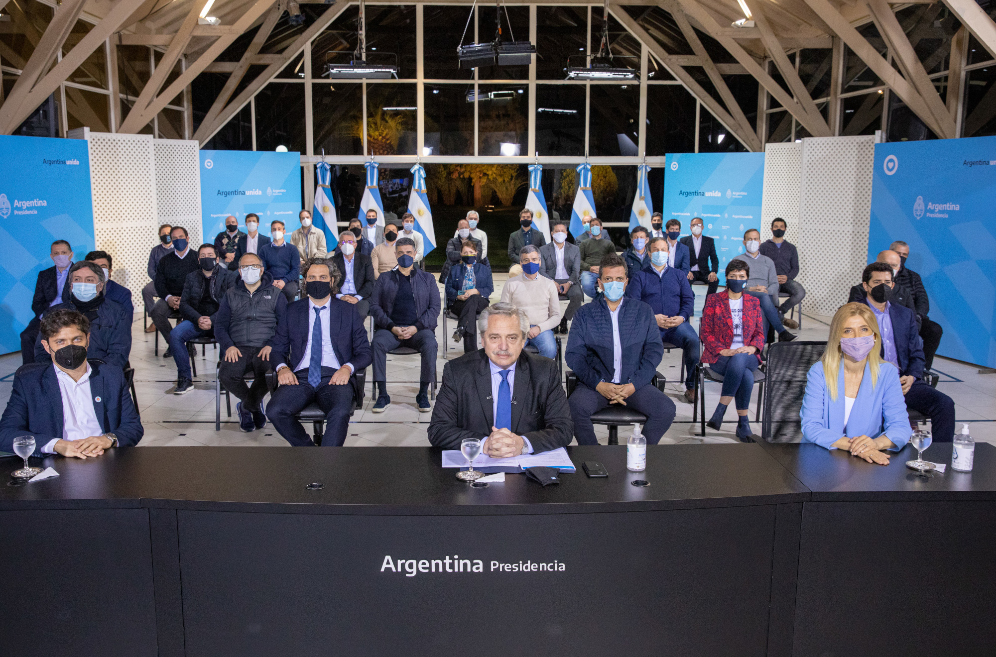 Alberto Fernández: “Vamos a darle una solución a la provincia de Buenos Aires, pero no vamos a aceptar este modo de protesta”