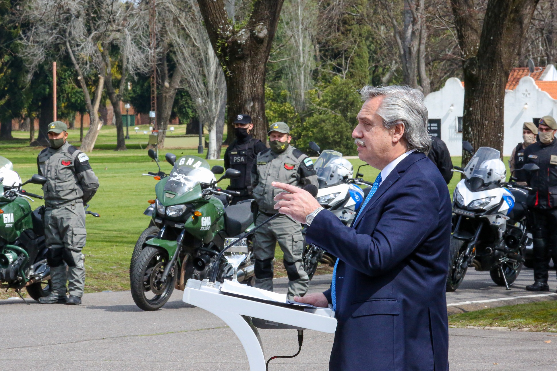 El Presidente aseveró que será “implacable” en el combate a la delincuencia