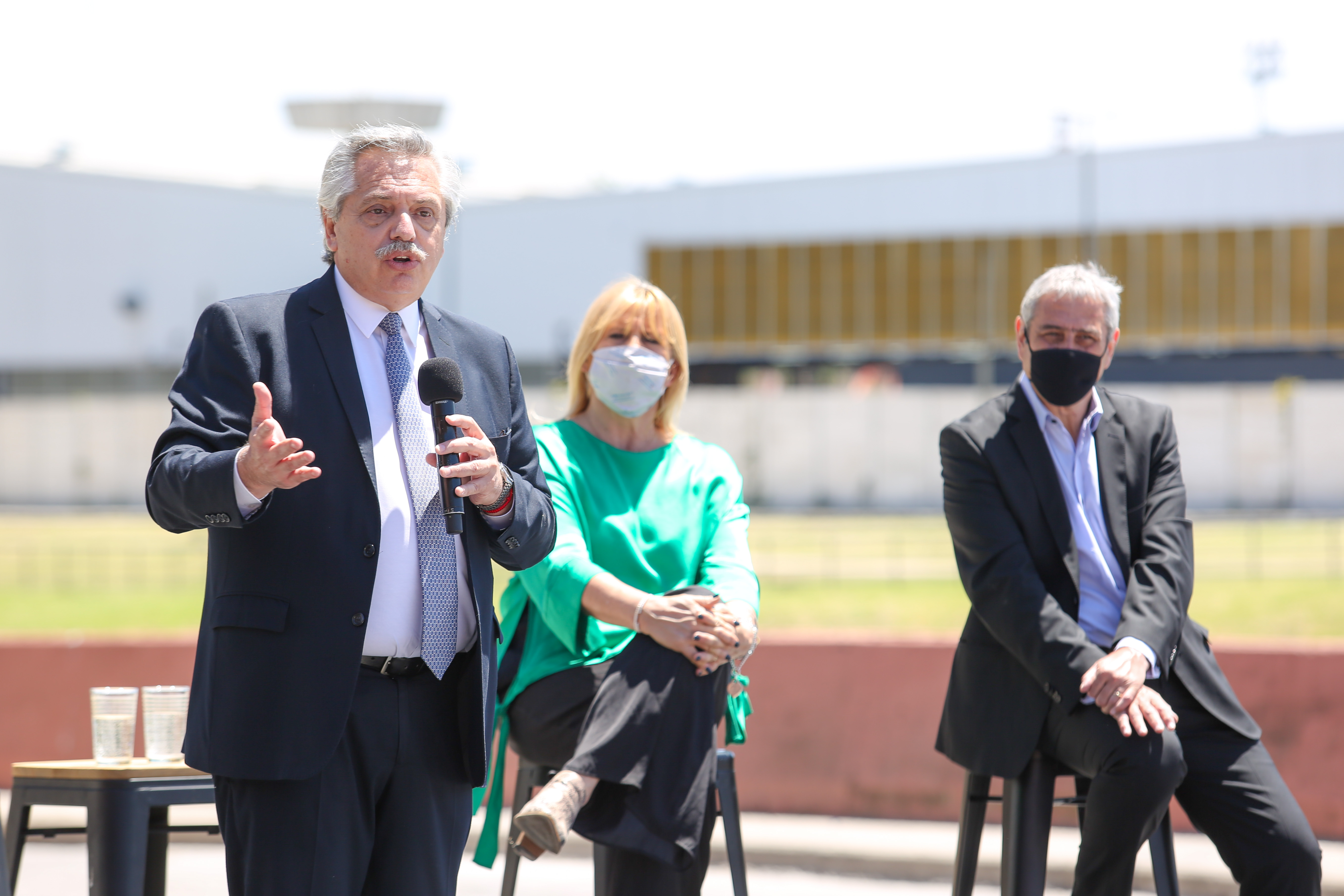 El Presidente abogó por “una nueva normalidad donde el estado de derecho se respete”