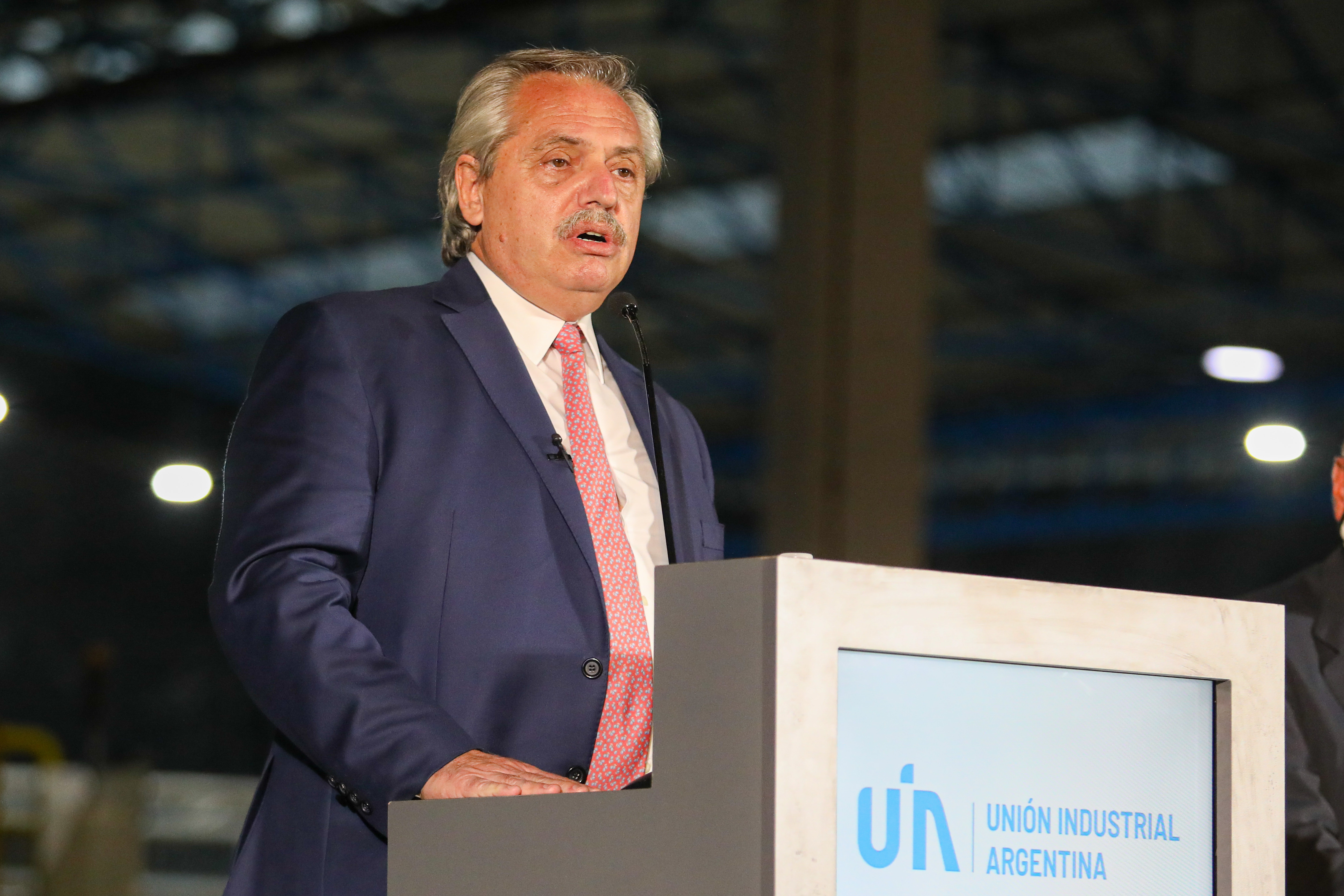 Alberto Fernández en Conferencia de la UIA: “La Argentina se está recuperando, la Argentina empezó a moverse”