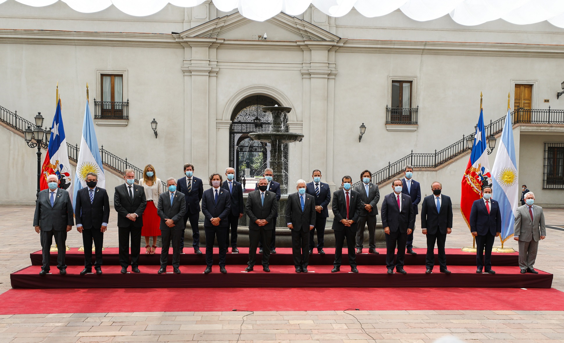 Argentina y Chile son países indisolublemente hermanados”, dijo el presidente Fernández