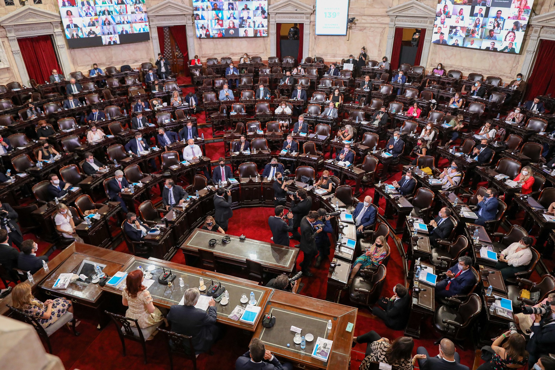 El Presidente brindó el discurso de Apertura del 139° Período de Sesiones Ordinarias en el Congreso de la Nación 