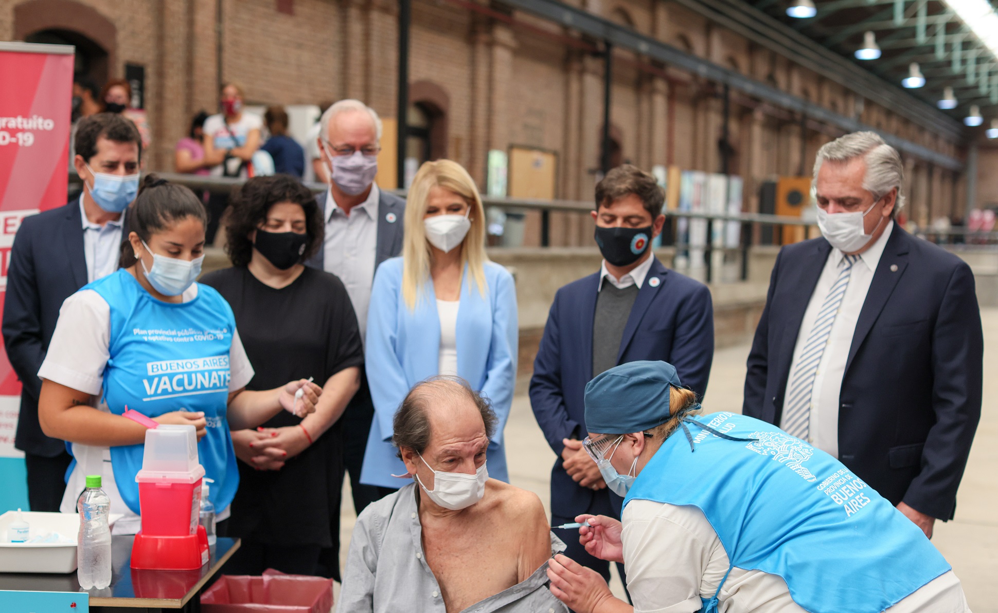 El Presidente dijo que en la lucha contra la pandemia “vamos por el camino correcto, con el esfuerzo y la comprensión de todos”