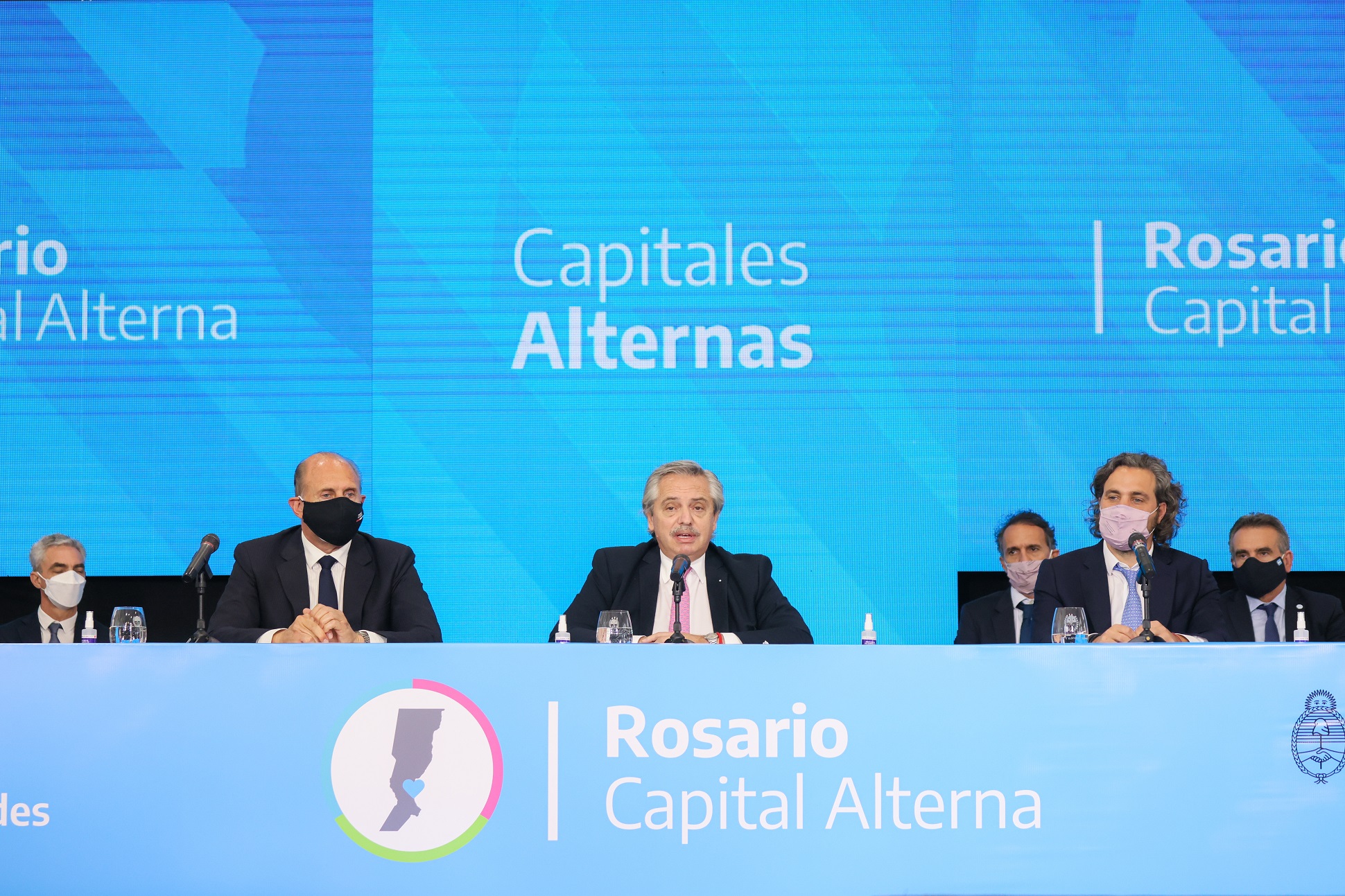 El presidente anunció hoy en Rosario obras por más de $76.000 millones para la provincia de Santa Fe en una nueva reunión de Gabinete Federal