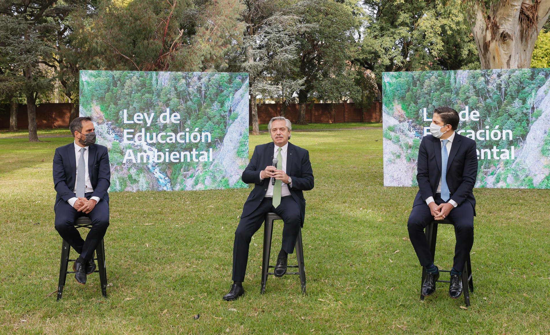 Estamos generando conciencia en las nuevas generaciones”, dijo el Presidente sobre la ley de Educación Ambiental Integral