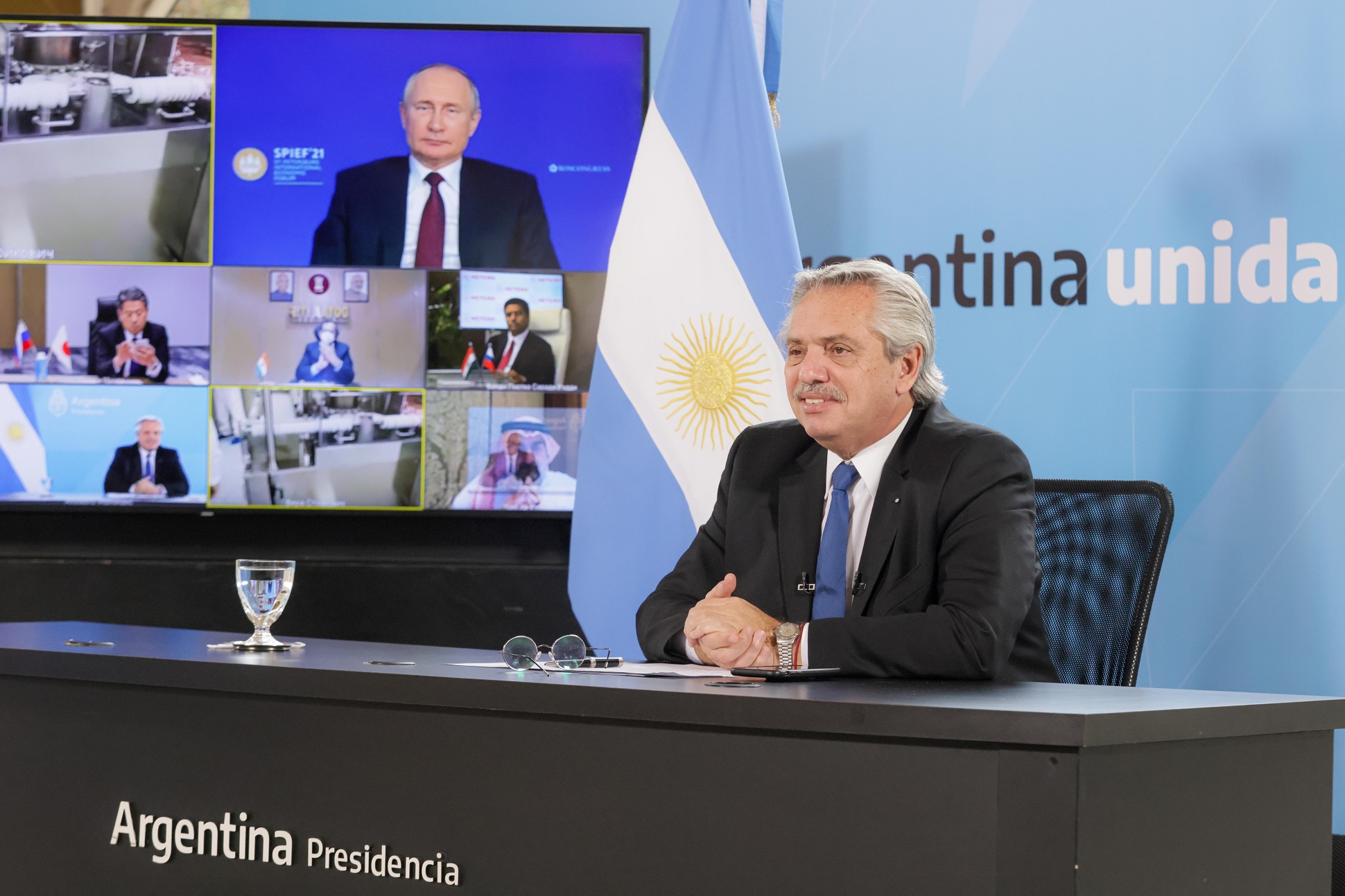 Alberto Fernández y Vladímir Putin anunciaron el inicio de la producción de la vacuna Sputnik V en Argentina