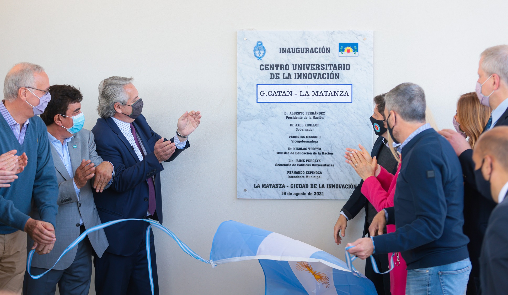 El Presidente puso en marcha el Centro Universitario de la Innovación de La Matanza