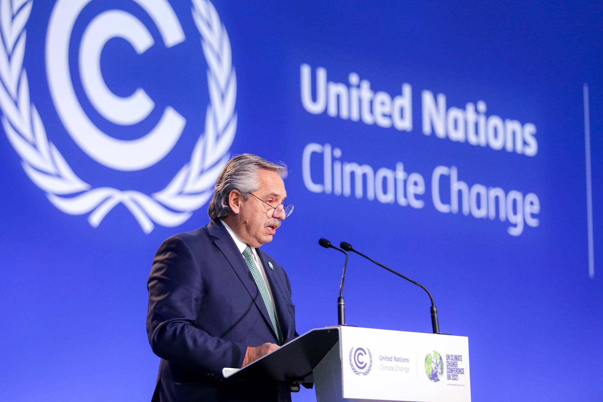 El presidente volvió a subrayar la necesidad de aplicar los Derechos Especiales de Giro del FMI para “un gran pacto de solidaridad ambiental”