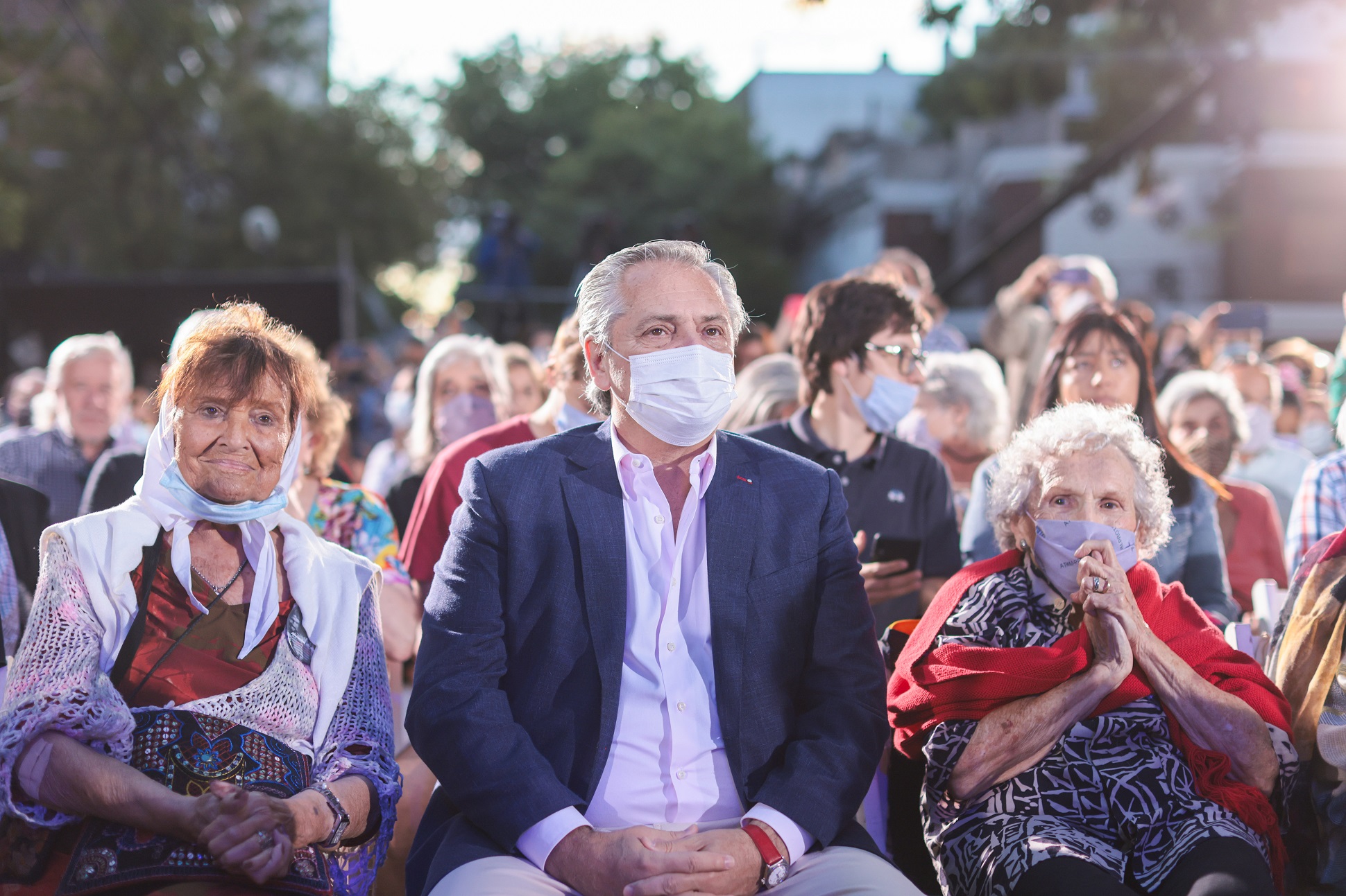 Alberto Fernández: “Hoy lo central es la memoria y mantener en pie la exigencia de la búsqueda de la verdad y la justicia”