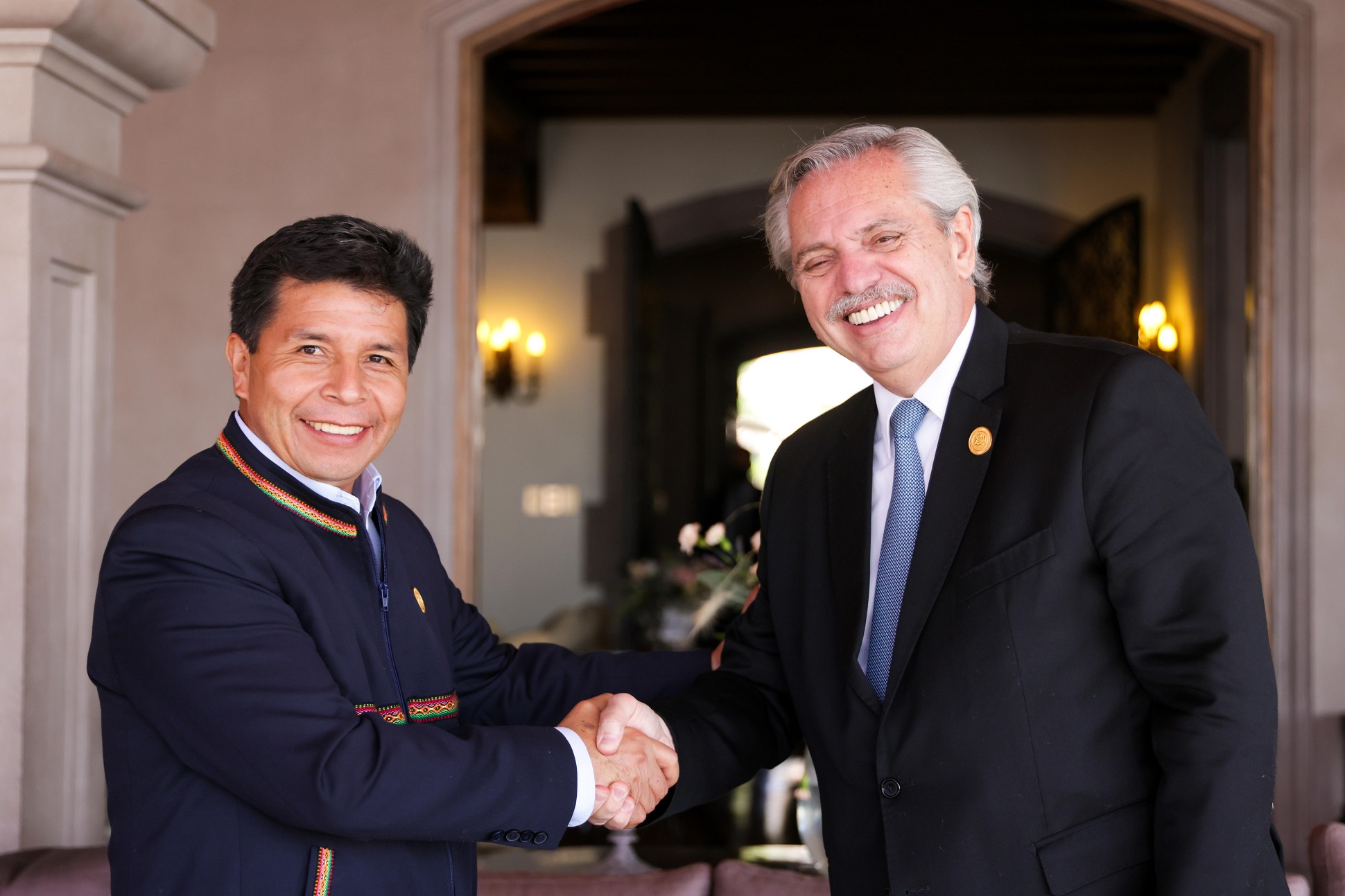 El presidente mantuvo reuniones bilaterales con sus pares de Bolivia y Perú