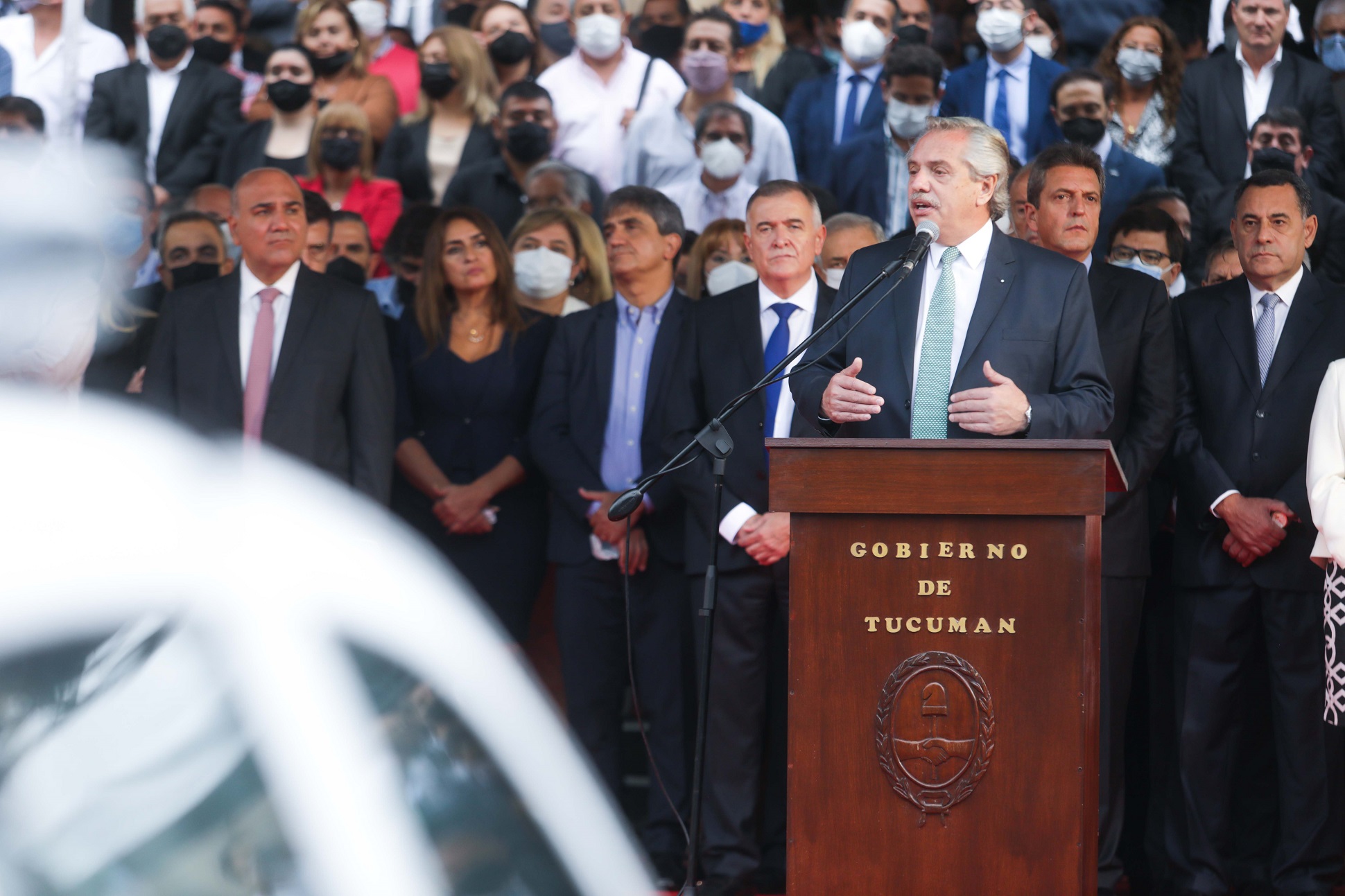 Alberto Fernández en Tucumán: “Hay un tiempo de la Argentina que de una vez y para siempre tenemos que inaugurar, y es el tiempo de trabajar unidos”