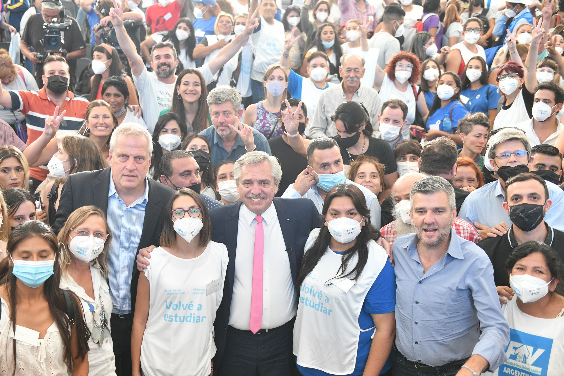 Alberto Fernández: “Tenemos que lograr que los que hoy trabajan en la economía popular sean parte de los empleos formales de la Argentina”