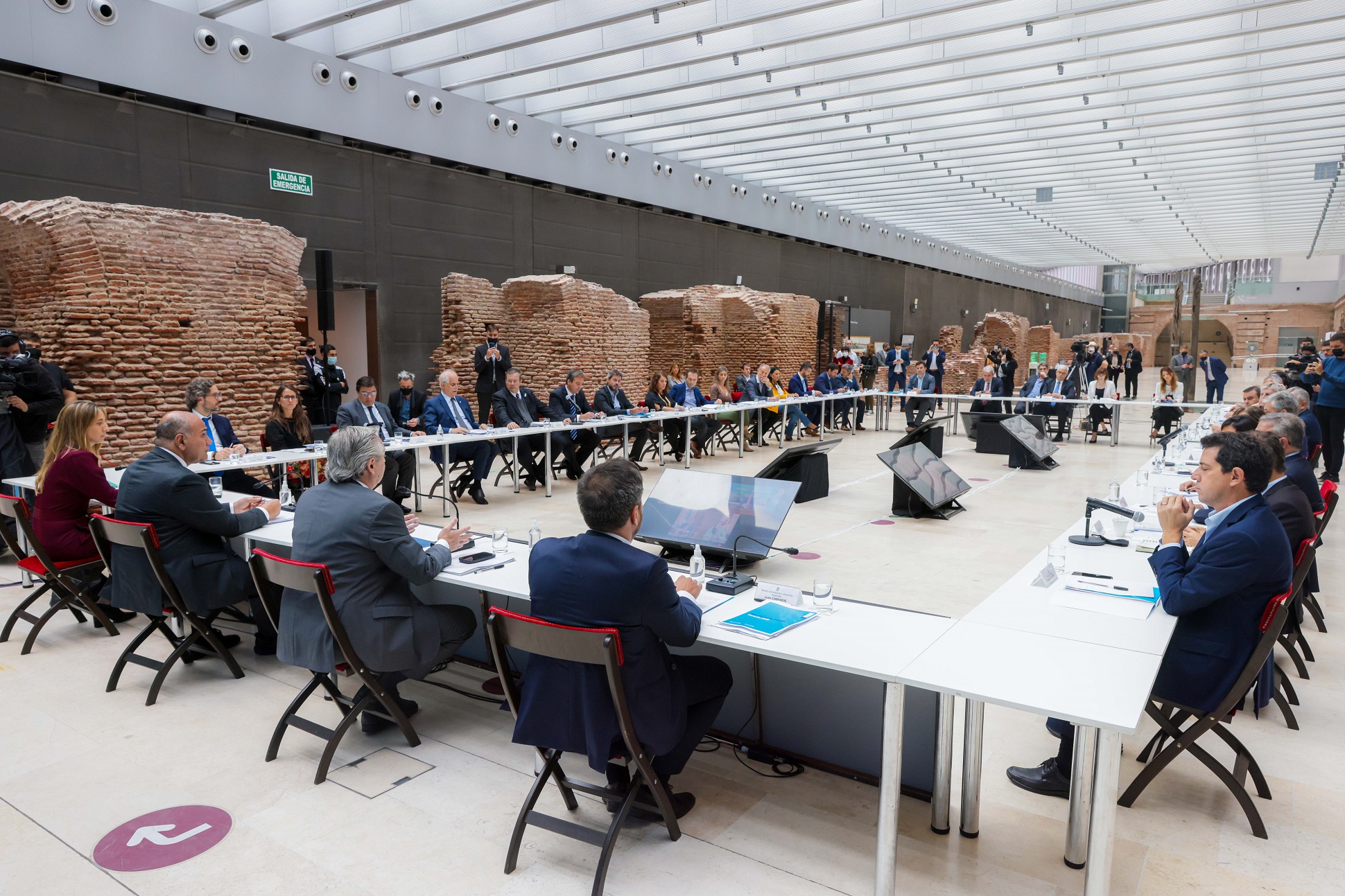 ”El problema ya lo tenemos, ya lo padecemos, y por eso debemos tomar cartas en el asunto”, dijo el presidente sobre el Cambio Climático