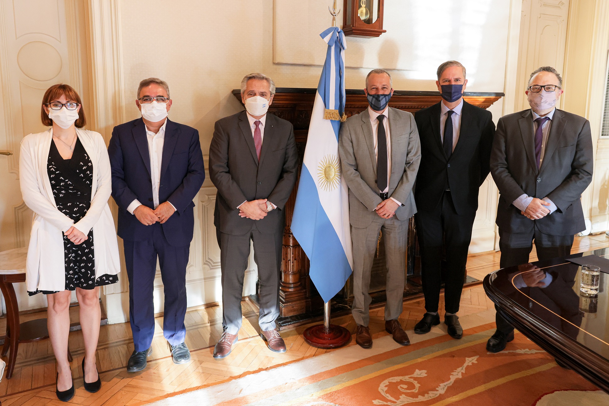El presidente recibió a las autoridades de la empresa Livent, que triplicará la capacidad productiva de litio en el país
