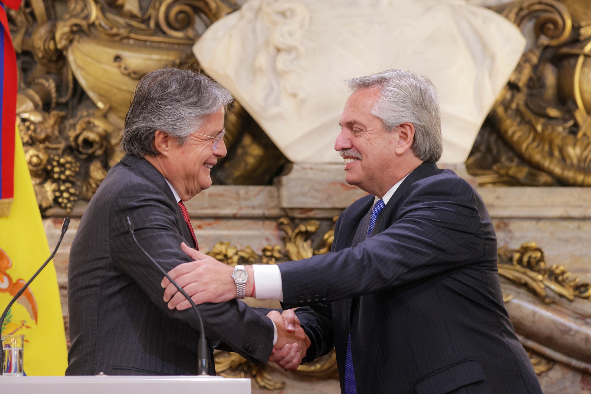 Los presidentes Fernández y Lasso acordaron lanzar un “programa de fraternidad en América Latina y el Caribe” a través de la CELAC