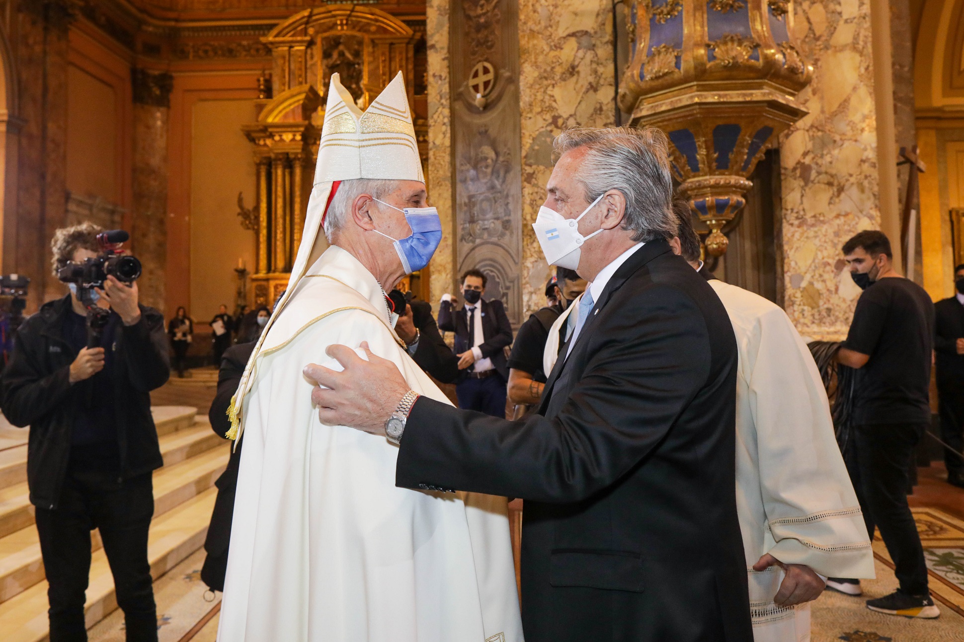 Alberto Fernández: “Las del cardenal fueron palabras muy reflexivas que comparto