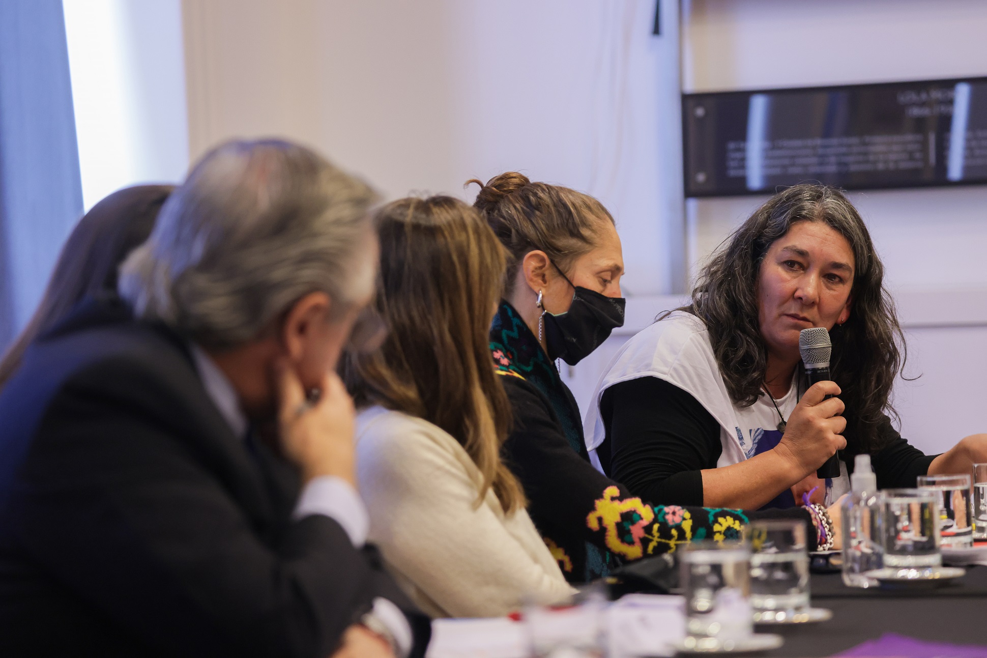 El presidente Alberto Fernández recibió a familiares de víctimas de femicidio